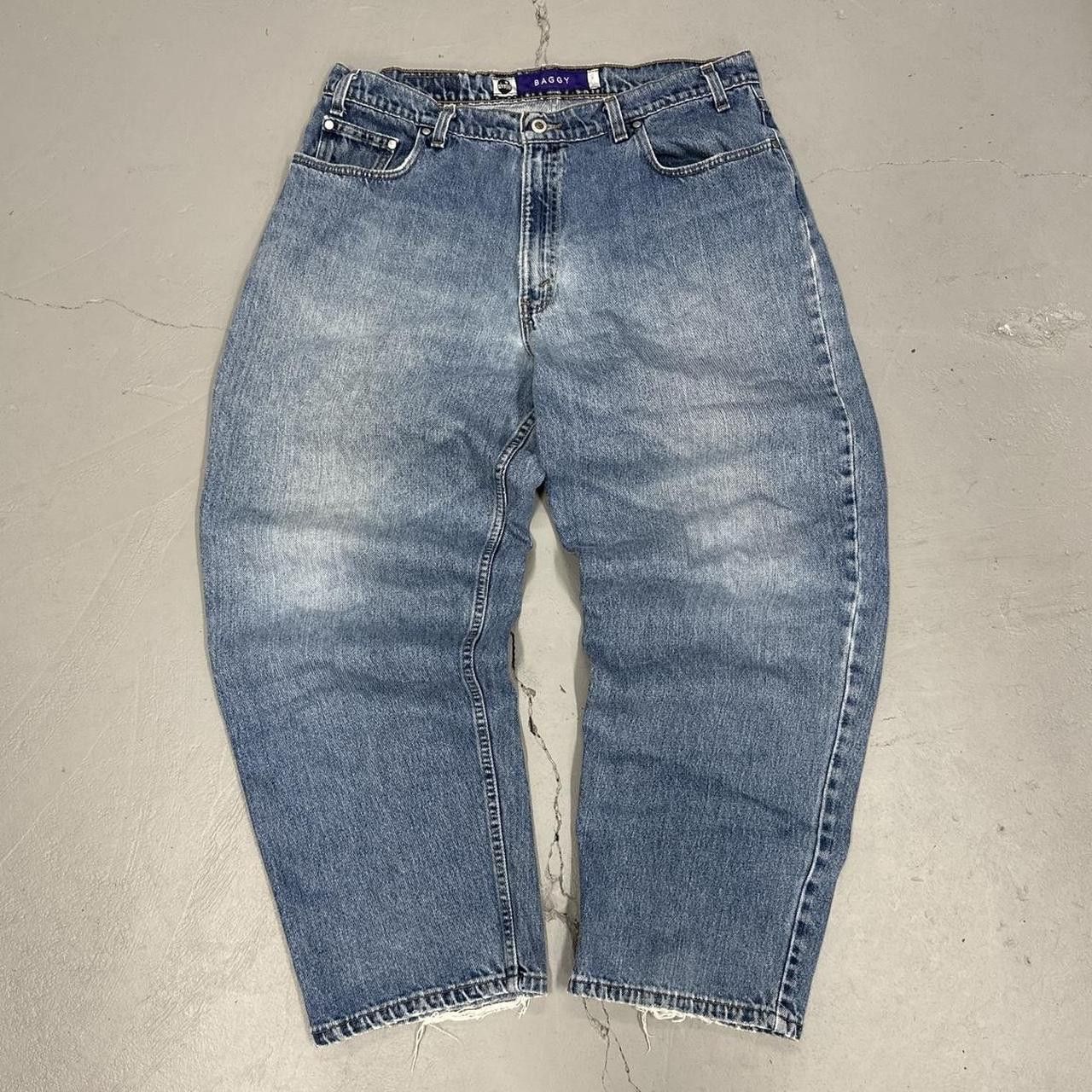 Levi's × Levi's Vintage Clothing × Southpole Y2K Levi’s SilverTab Faded Blue Baggy Jeans 36 x 30 Size US 36 / EU 52 - 1 Thumbnail