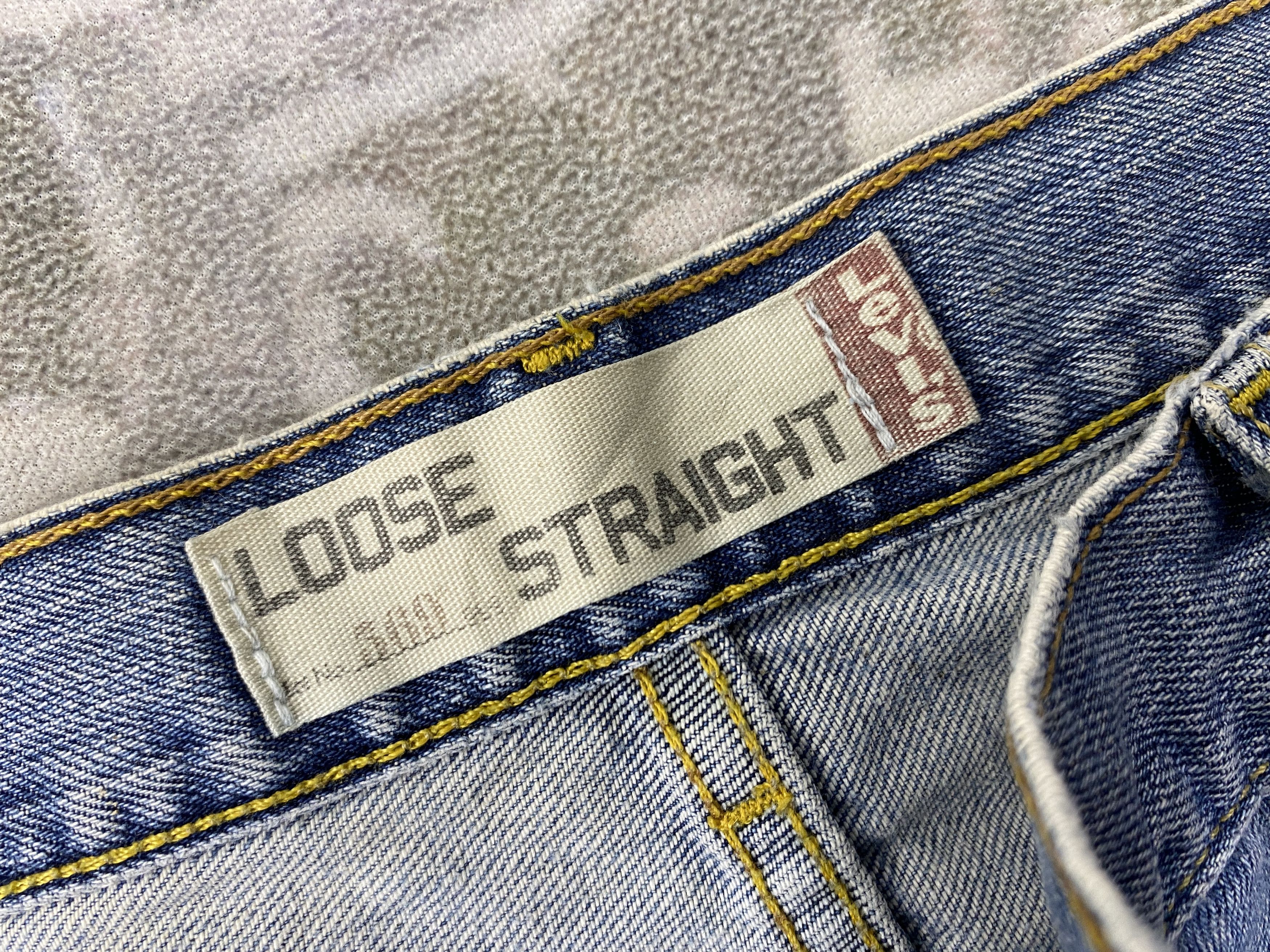 Levi's Vintage Levi's 569 Lose Straight Distressed Denim -JN542 Size US 36 / EU 52 - 11 Thumbnail