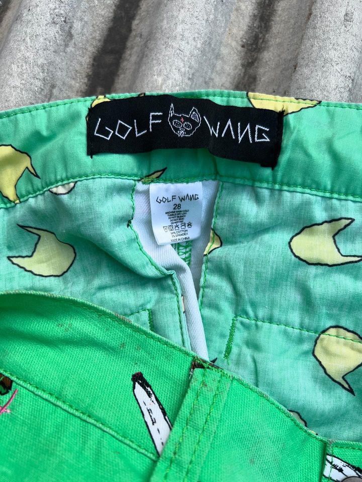 Golf Wang × Odd Future × Tyler The Creator Golf wang blunt / joint short pants Size US 29 - 5 Thumbnail