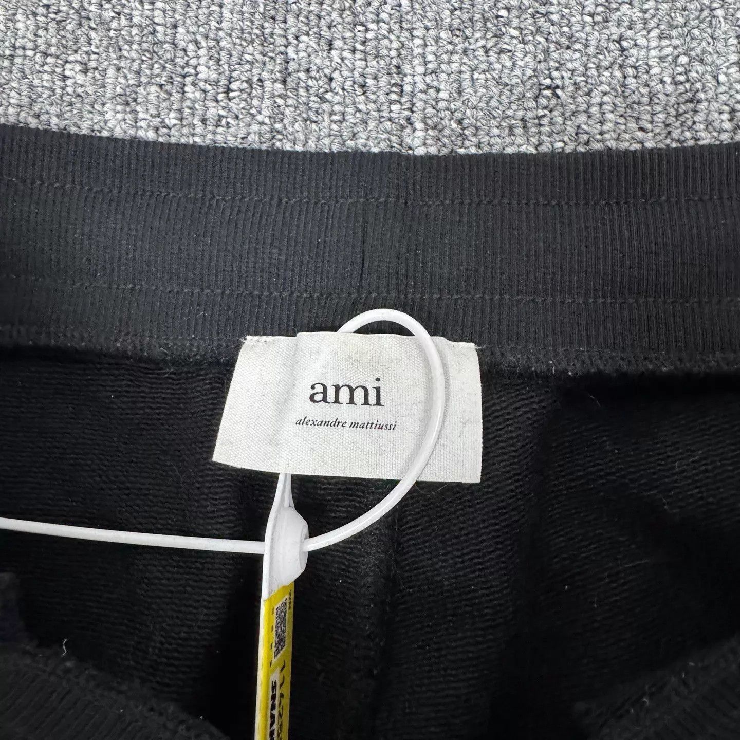 AMI Black Sweatpants with Drawstring - Size 28 Size US 28 / EU 44 - 6 Thumbnail
