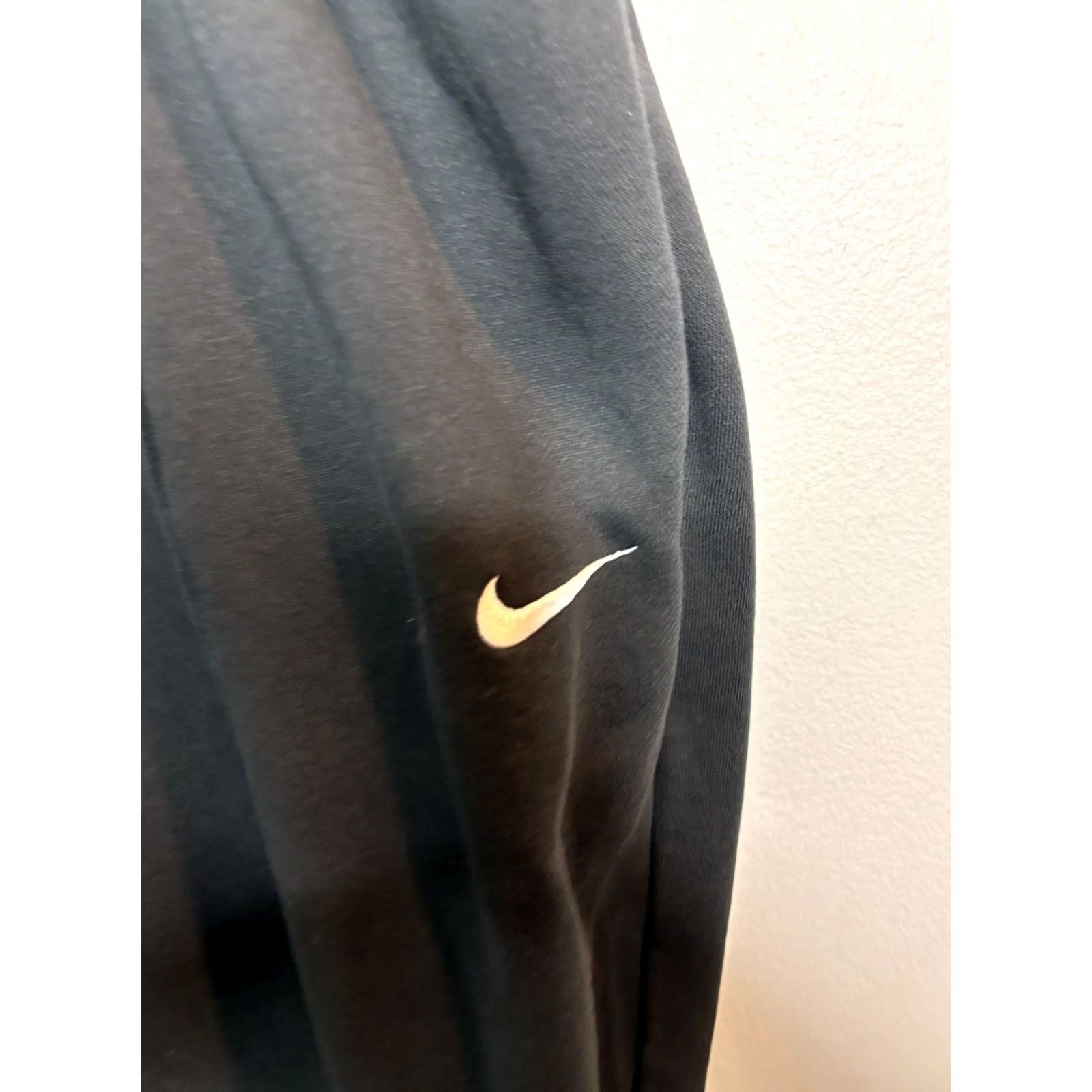 Nike Nike Joggers Womens XL Pull On Elastic Waist Fleece Pant 3409 Black Cotton Blend Sportswear Athleisure Comfort Elastic Waist Logo Nike Sportswear Size 40" / US 18 - 2 Thumbnail
