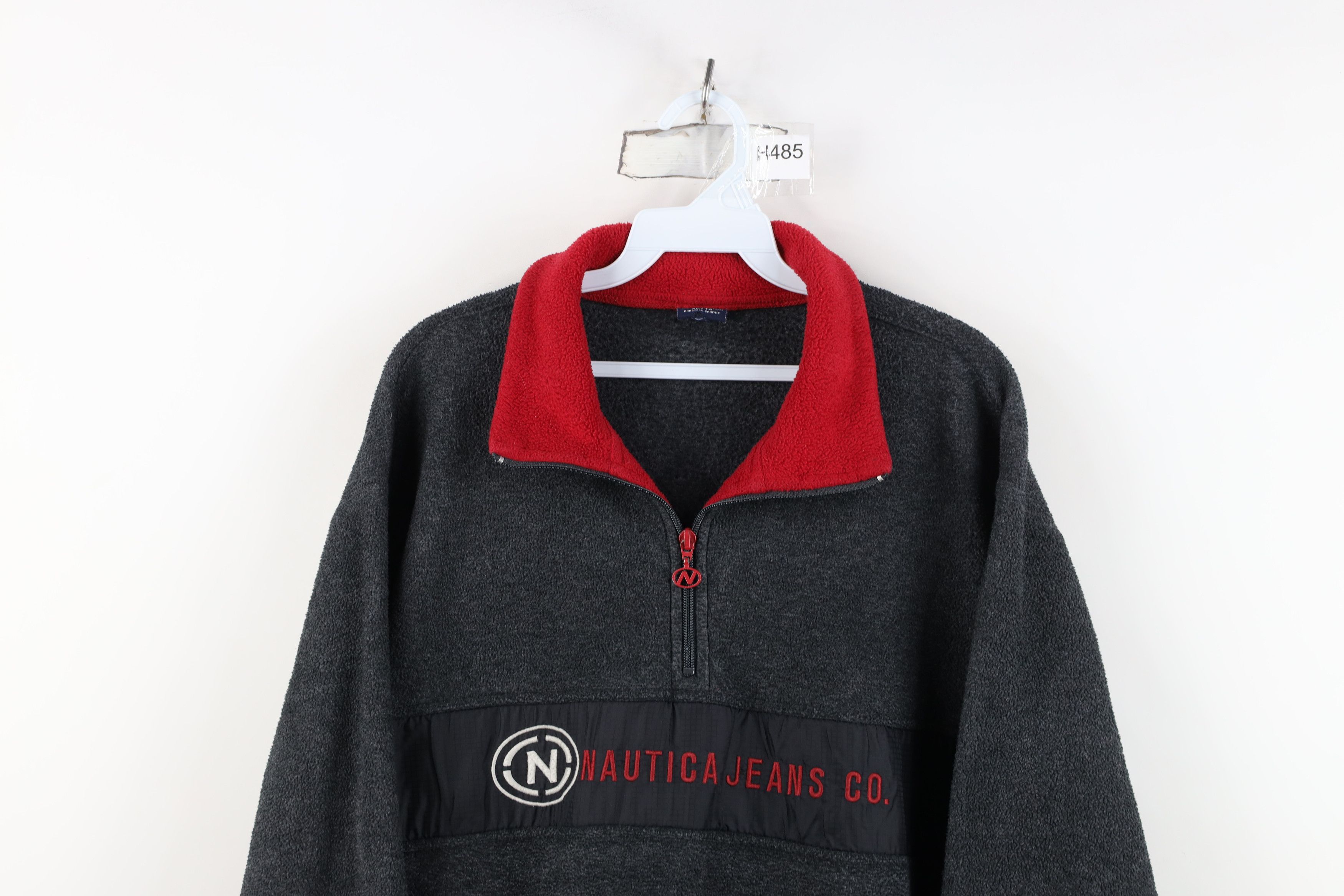 Nautica Vintage 90s Nautica Spell Half Zip Fleece Pullover Sweater Size US XL / EU 56 / 4 - 2 Thumbnail