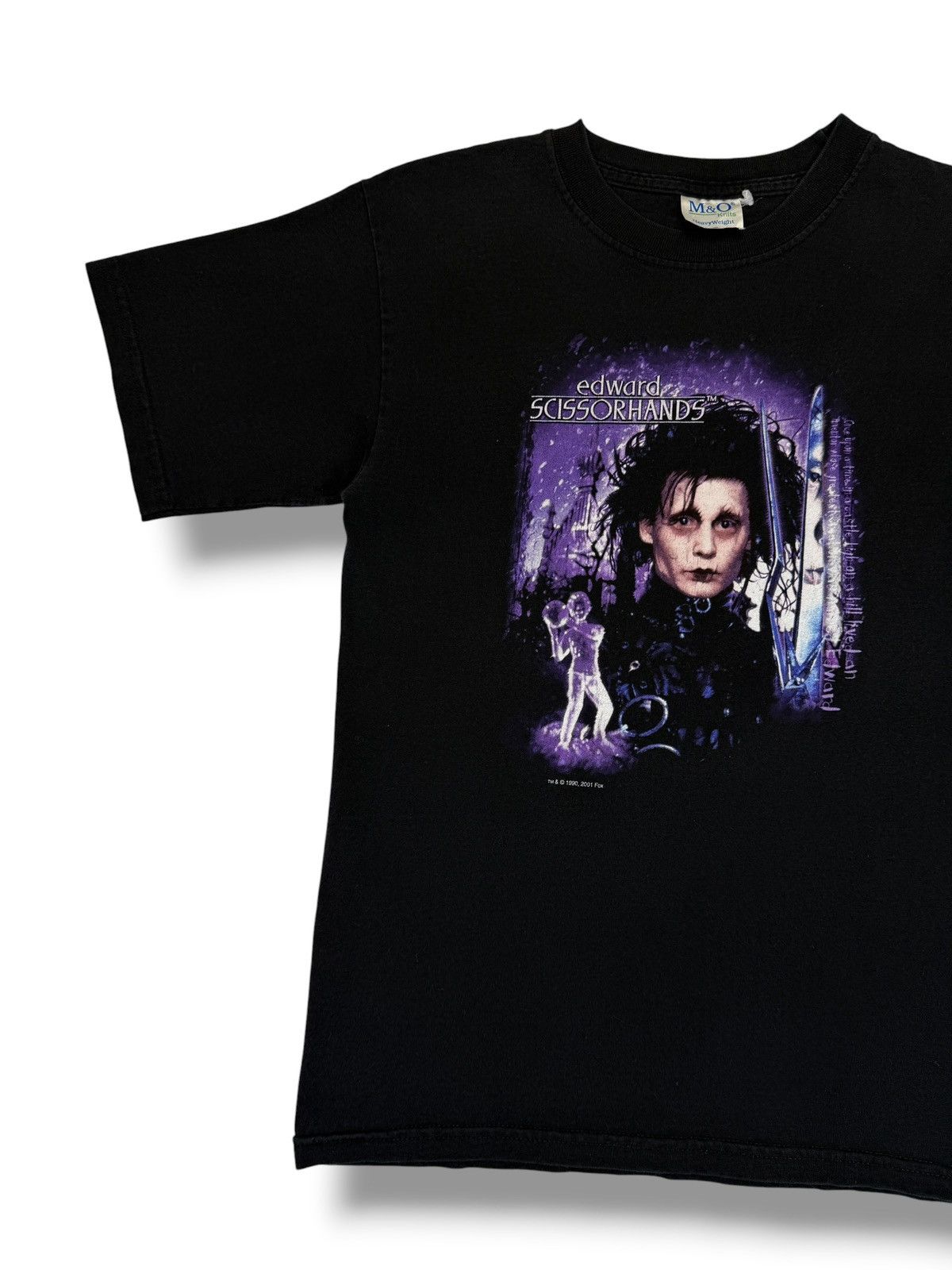 Vintage Vintage 2001 Edward Scissorhands Movie Tee Shirt Size US S / EU 44-46 / 1 - 2 Thumbnail