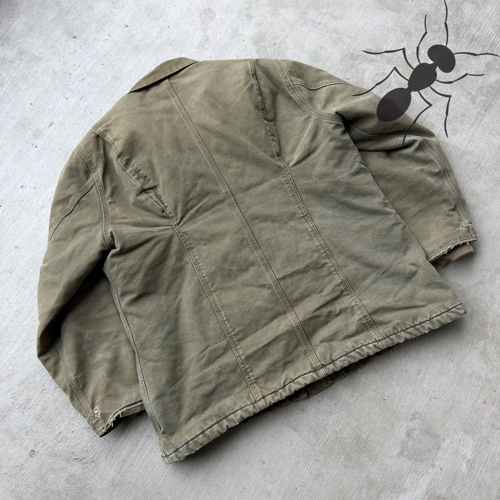 Carhartt × Vintage Carhartt WOMENS WC026 LOV green arctic work wear jacket Size US XL / EU 56 / 4 - 6 Thumbnail