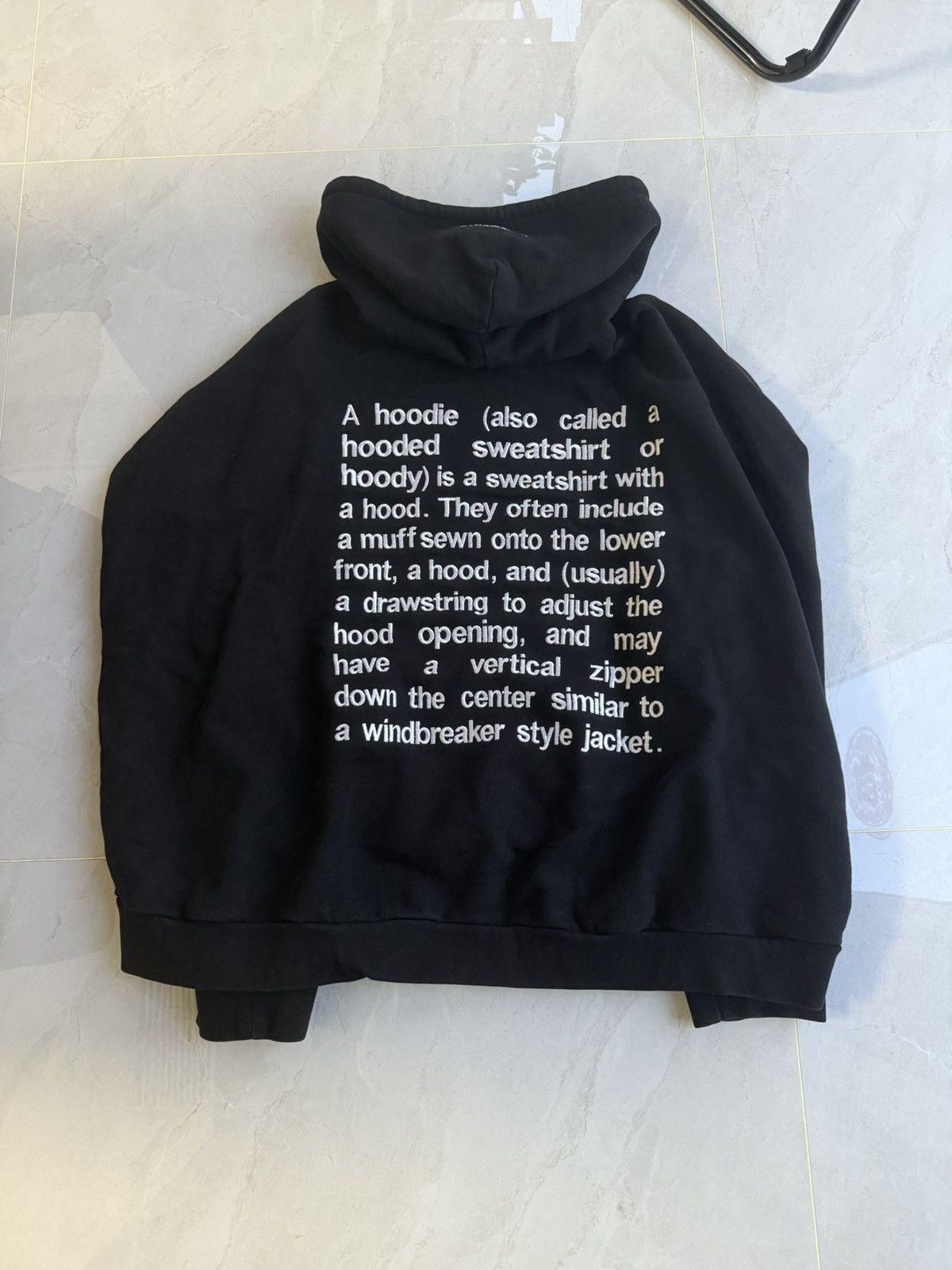 Hooded Sweatshirt Vetements Hoodie Definition Hoodie Vetements