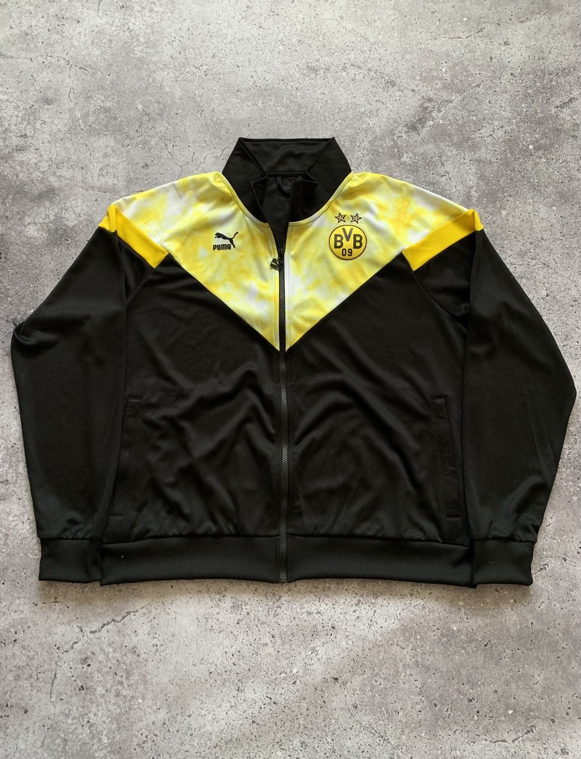 Puma 🔥PUMA BORUSSIA DORTMUND BVB 2021/22 BLOCKCORE SOCCER JACKET Size US XXL / EU 58 / 5 - 1 Thumbnail