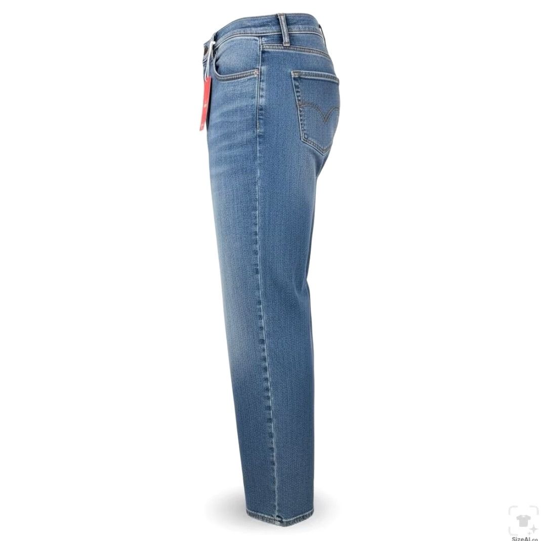 Lucky Brand Lucky Brand Jeans 181 Relaxed Straight Jeans Mens 38x30 Blue Medium Wash Denim Zip Fly Relaxed Straight Pockets Logo Size US 38 / EU 54 - 3 Thumbnail