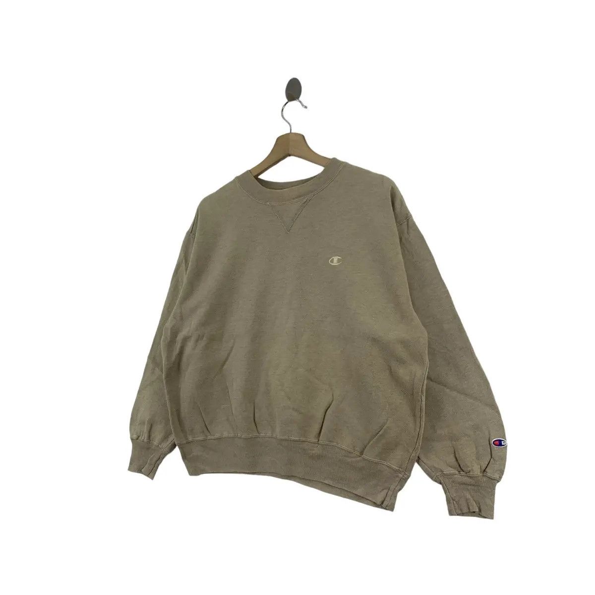 Champion Vintage 90’ CHAMPION USA Embroidered Logo Sweatshirt Sweater Size M / US 6-8 / IT 42-44 - 6 Thumbnail