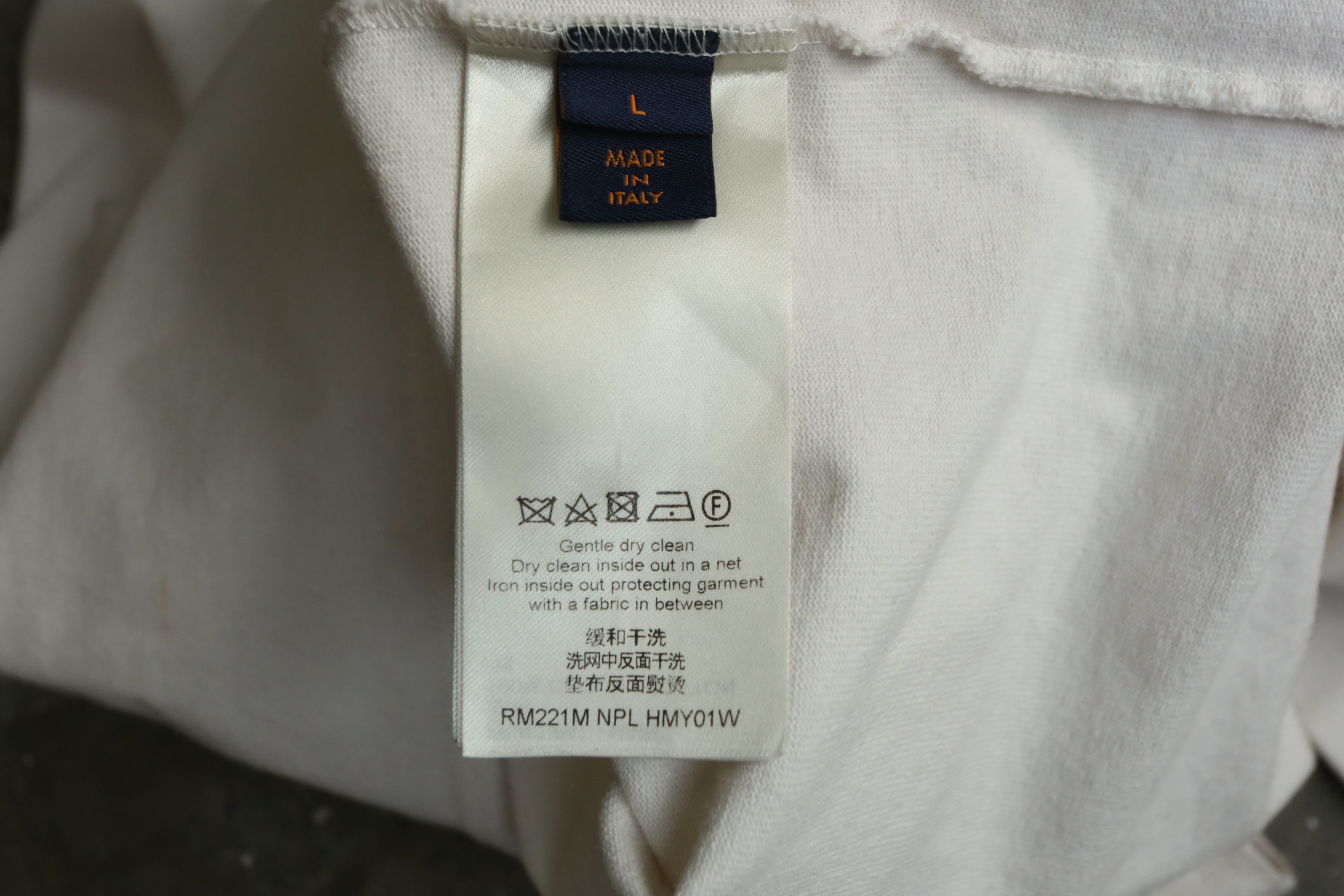 Louis Vuitton × Nigo Louis Vuitton - Nigo - S/S 22 - Embroidered Mock Neck Tee Size US L / EU 52-54 / 3 - 8 Thumbnail