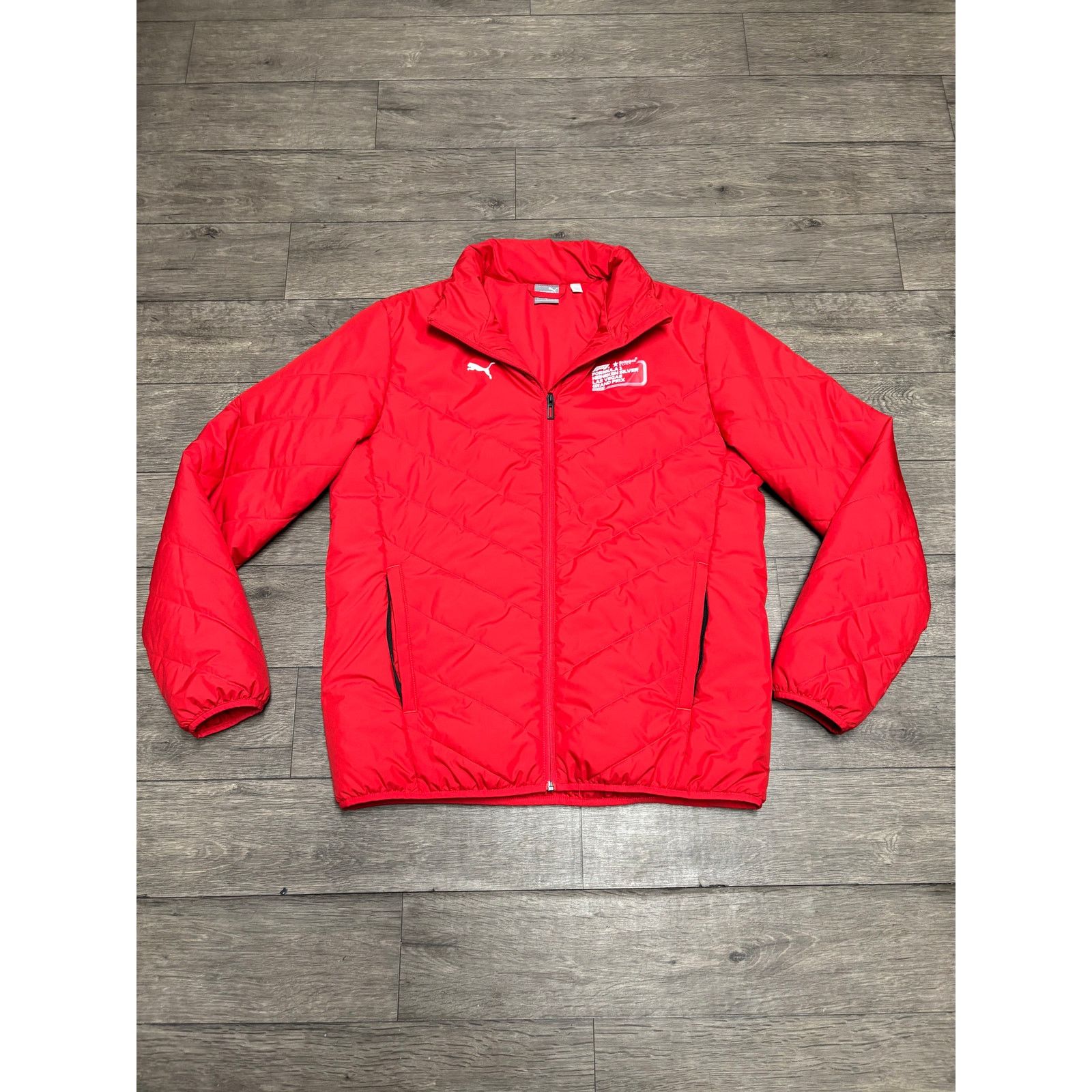 Fruition × Puma Puma Formula 1 Las Vegas Grand PRIX 2023 Puffer Jacket Sz L Size US L / EU 52-54 / 3 - 1 Thumbnail