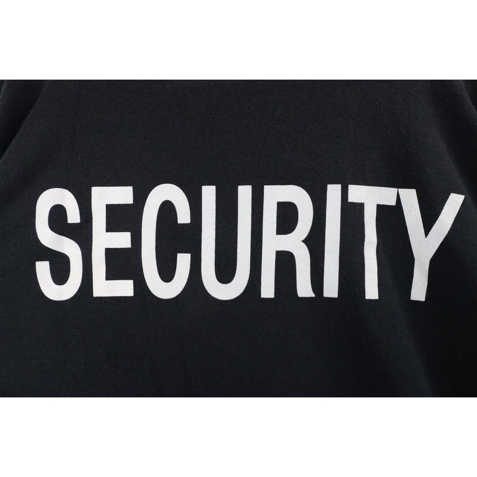 Vintage Vintage 90s Streetwear Faded Spell Out Security T-Shirt 3XL Size US XXL / EU 58 / 5 - 8 Thumbnail