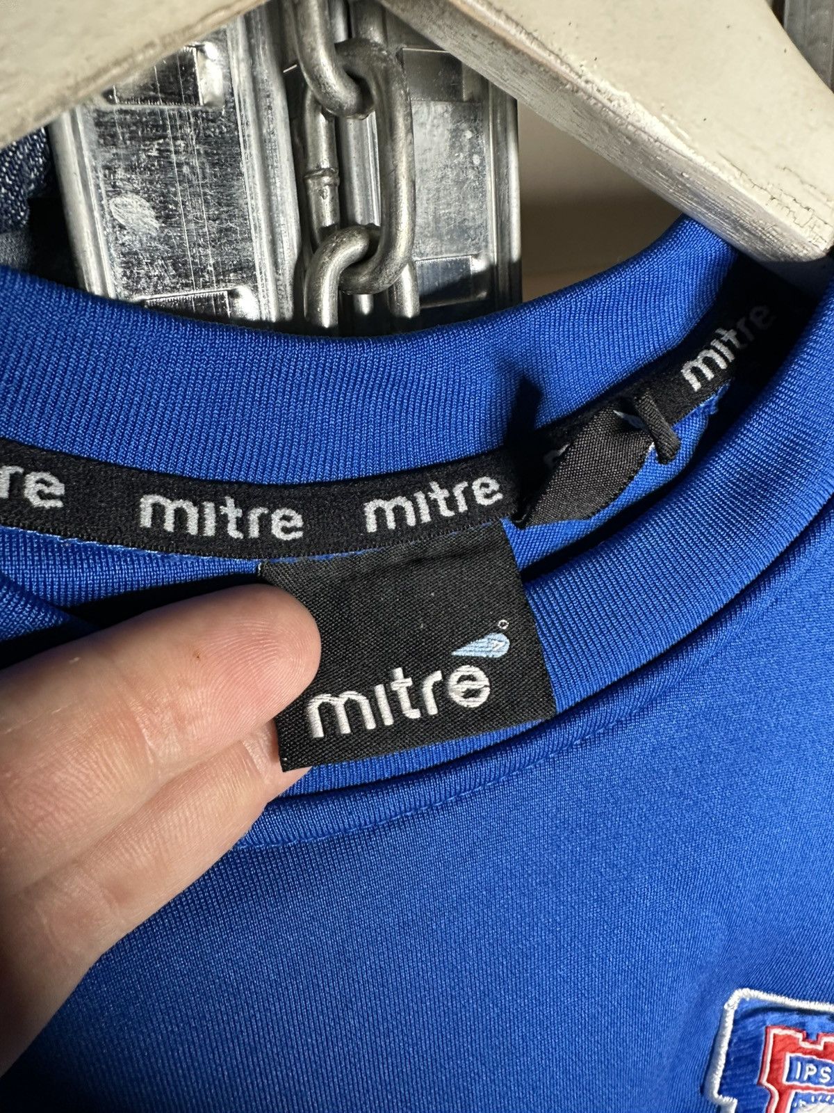Other Mitre Ipswich Town FC Training Sweatshirt Football Soccer Size US L / EU 52-54 / 3 - 4 Thumbnail