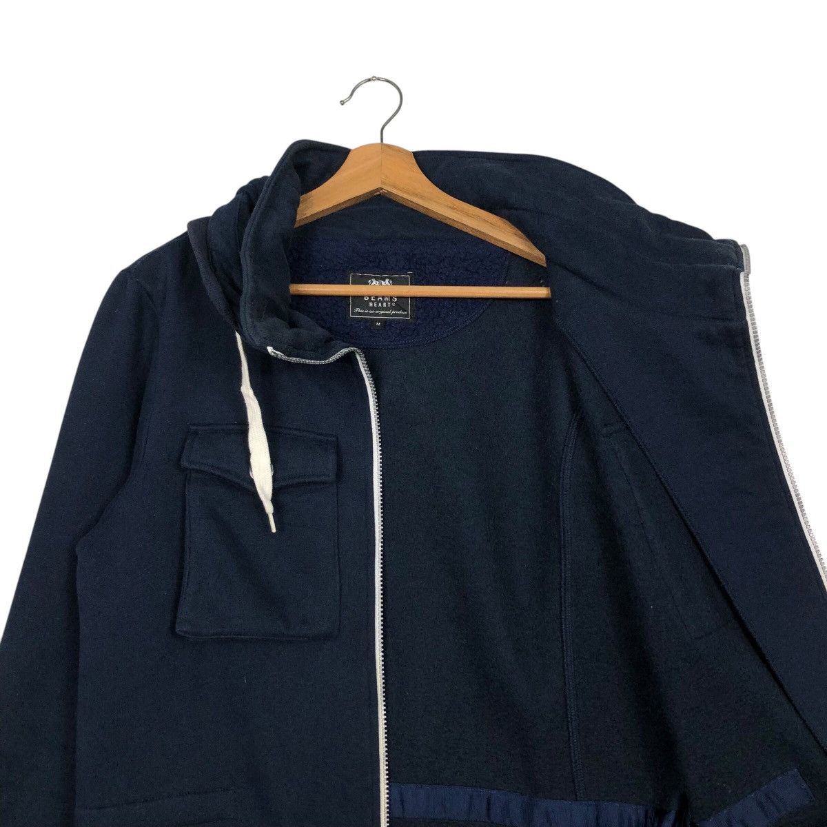 Beams Plus 📌Vintage Biker Jacket Zipper Beams Heart Issey Miyake Size US M / EU 48-50 / 2 - 14 Thumbnail