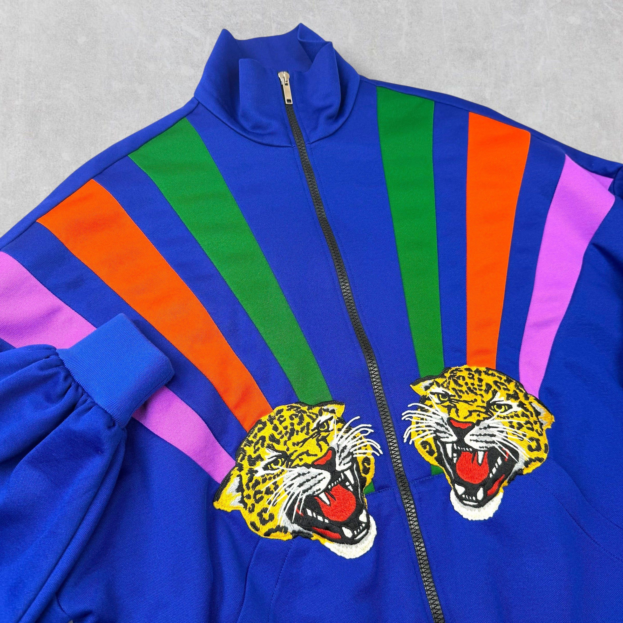 Gucci Gucci x DSM Tiger Appliqué Track Jacket S Size US S / EU 44-46 / 1 - 3 Thumbnail