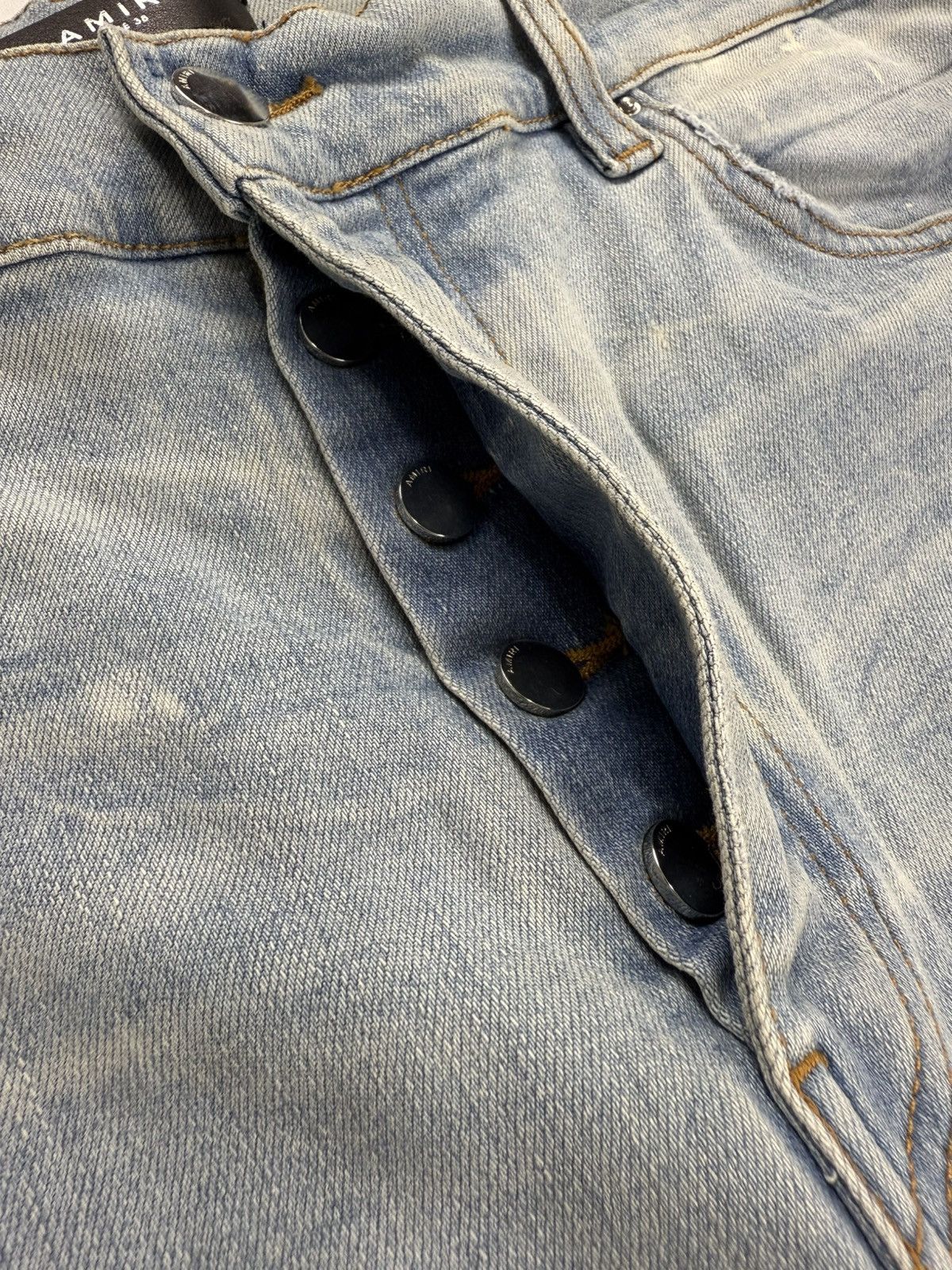 Amiri Amiri Bleached Denim Size US 38 / EU 54 - 10 Thumbnail