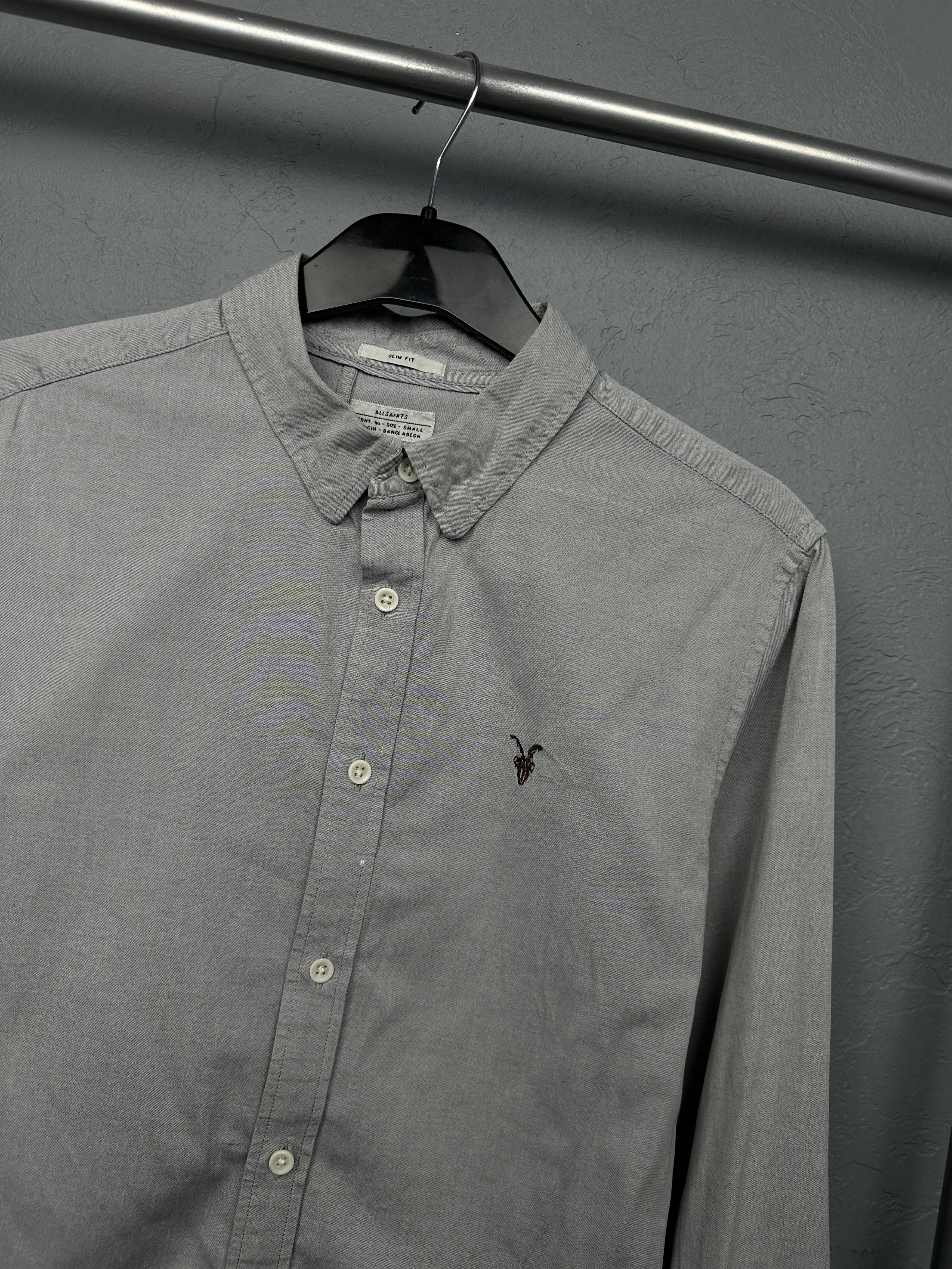 Allsaints × Vintage Allsaints Mens Redondo Long Sleeve Shirt Size US S / EU 44-46 / 1 - 2 Thumbnail