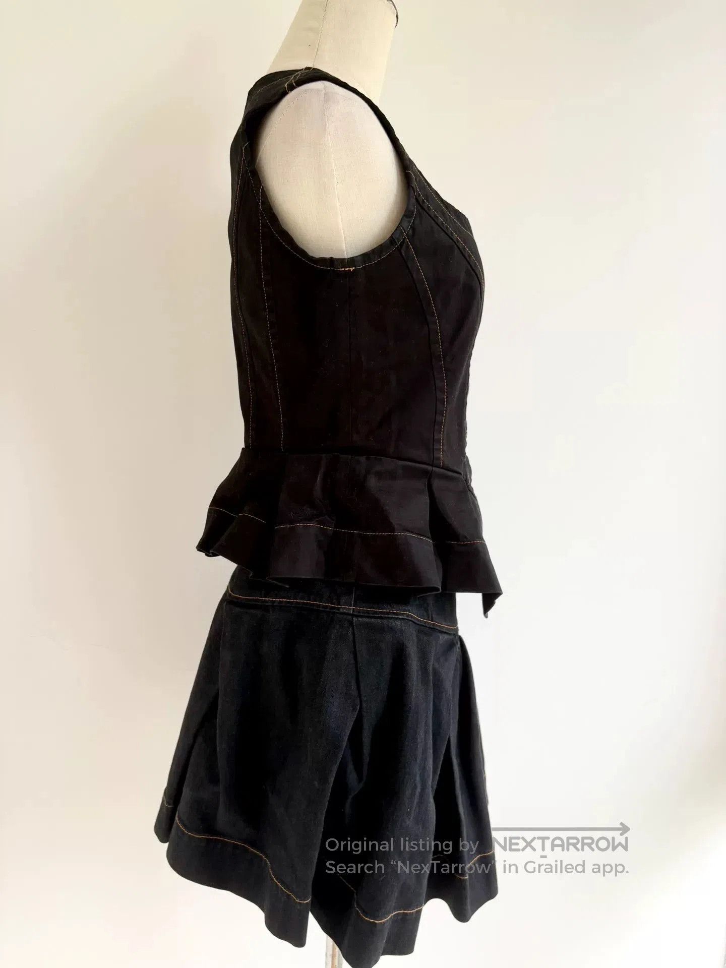 Vivienne Westwood vivienne westwood black denim corset vest. Size M / US 6-8 / IT 42-44 - 5 Thumbnail