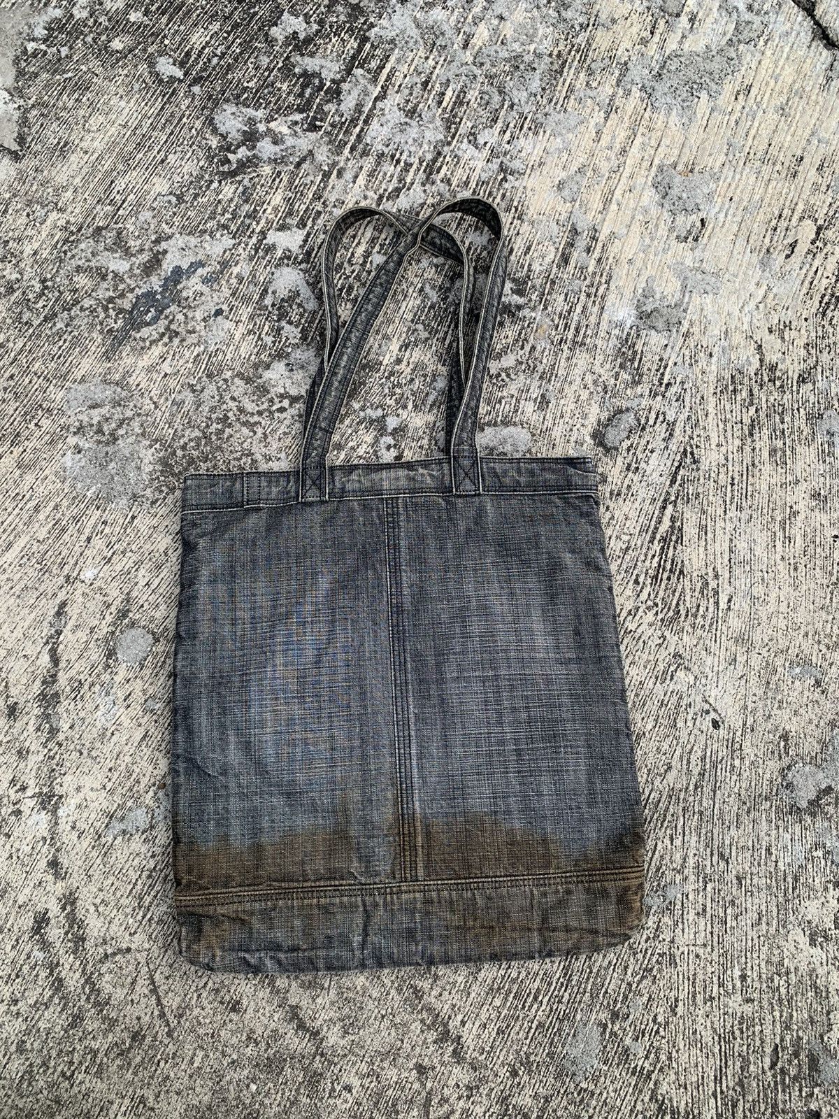 Porter Porter denim tote bag Size ONE SIZE - 4 Thumbnail