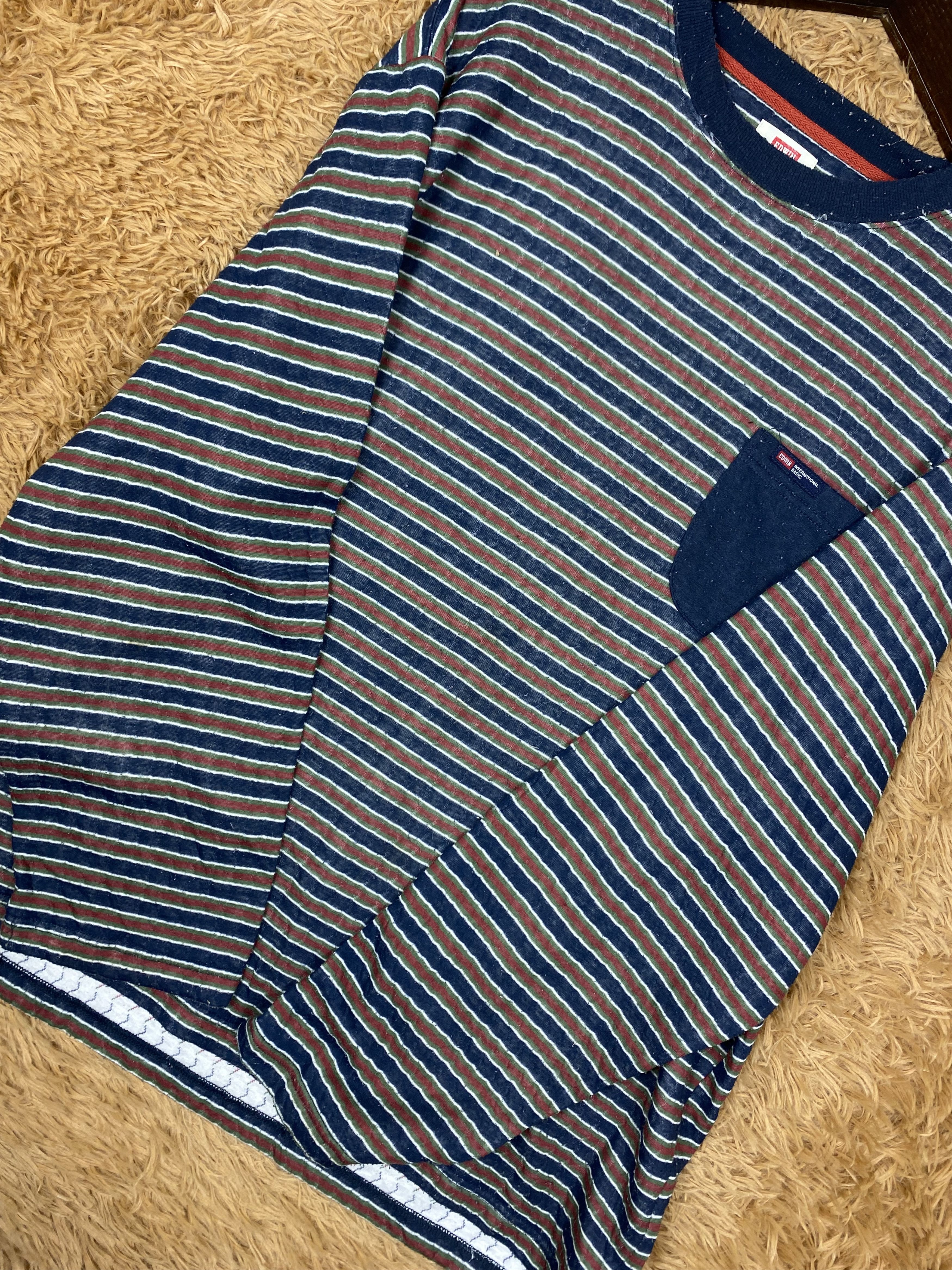 Edwin Vintage Edwin Pocket Sweatshirt PS0339 Size US XXL / EU 58 / 5 - 4 Thumbnail