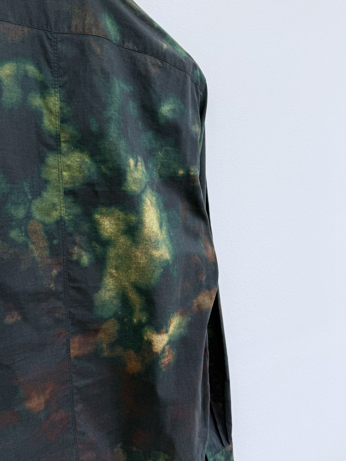 Dries Van Noten Dries Van Noten Dyed Button Up Shirt Size US M / EU 48-50 / 2 - 11 Thumbnail