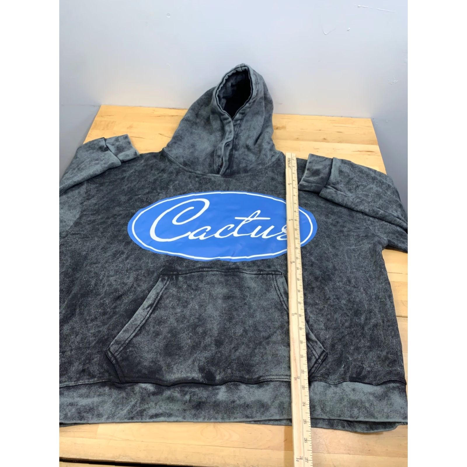 Vintage Cactus Valley Hoodie Mens XL Blue Streetwear Pullover Heavy Fleece Long Sleeve Drawstring 12117 Size US XL / EU 56 / 4 - 3 Thumbnail