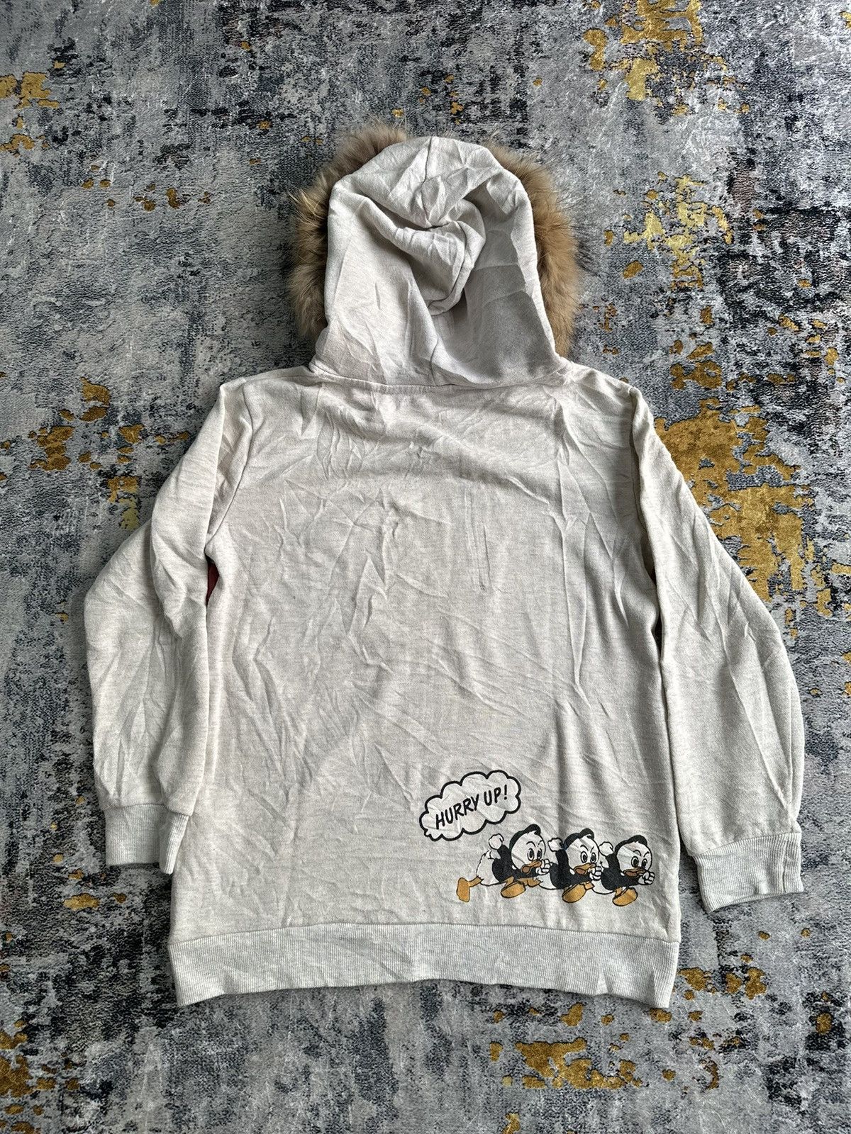 Cartoon Network STUDDED FUR HOODIE HURRY UP! IFSIXWASNINE LGB STYLE Size US M / EU 48-50 / 2 - 2 Thumbnail
