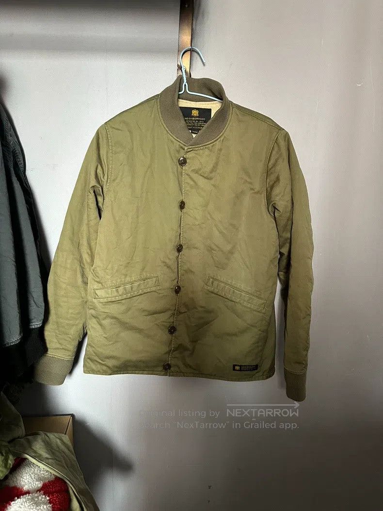 Neighborhood Neighborhood Military Cotton Jacket, L Size, Olive Green Size US L / EU 52-54 / 3 - 1 Thumbnail
