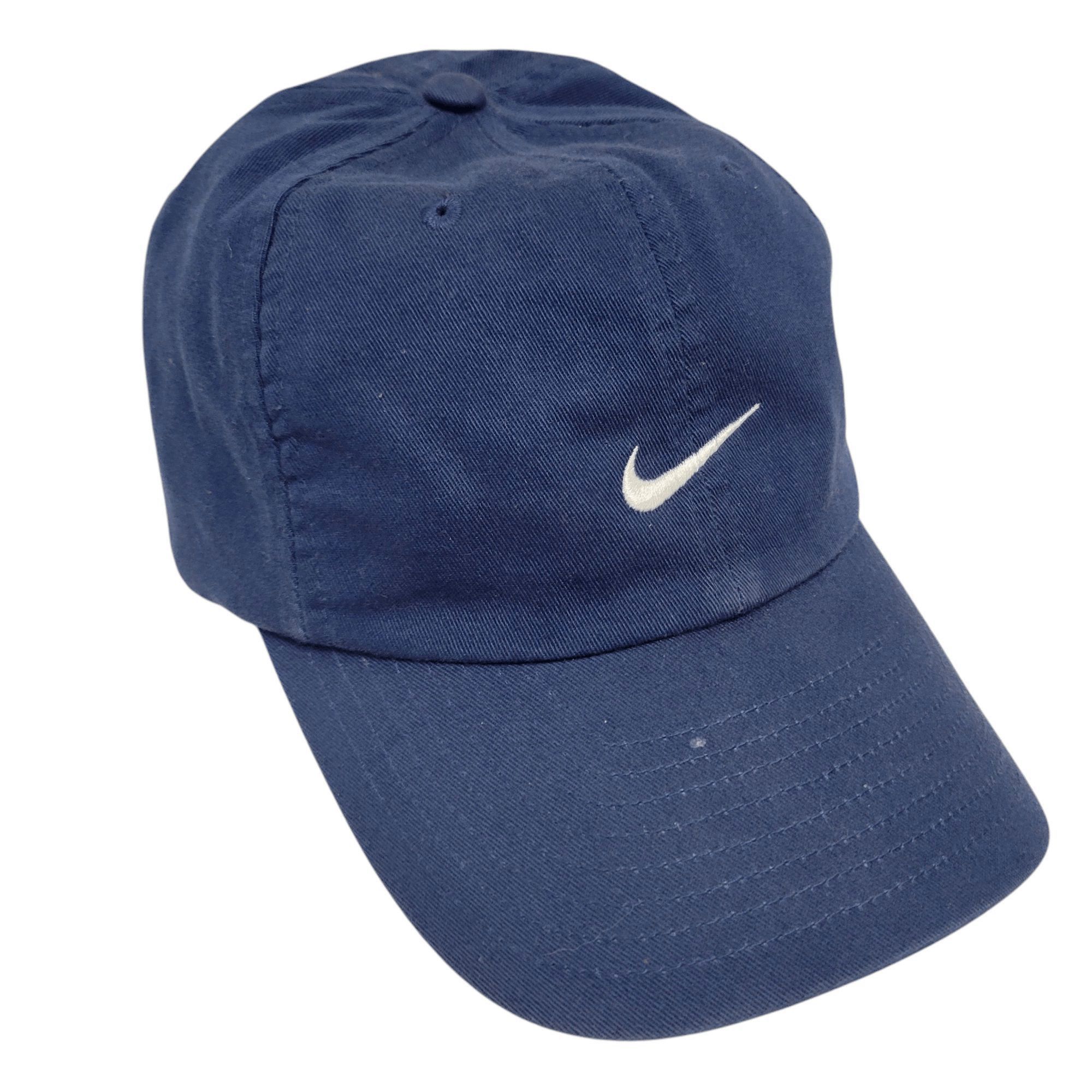 Nike Nike Unisex Baseball Hat Cap Blue One Size Embroidered Logo Size ONE SIZE - 2 Thumbnail