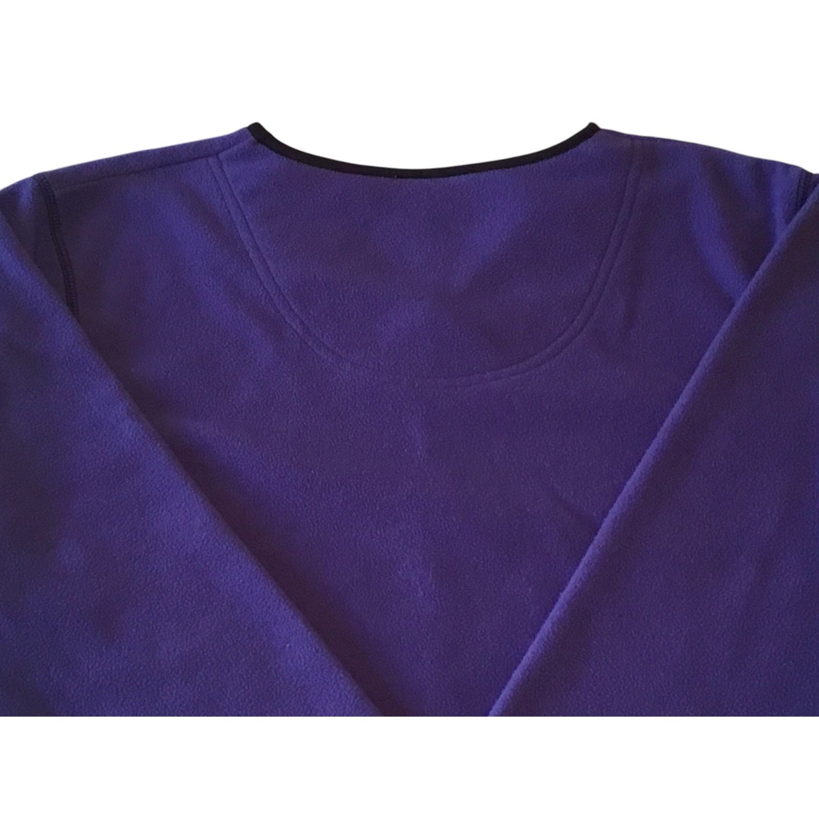 Northern Reflections Northern Reflections Fleece V-Neck Top Over the Head Large Size L / US 10 / IT 46 - 4 Thumbnail