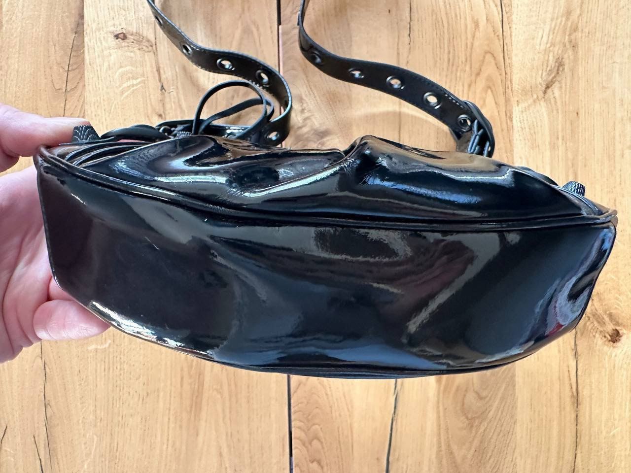 Balenciaga Balenciaga Le Cagole Bag women black logo 100% Auth Size:XS Size ONE SIZE - 5 Thumbnail