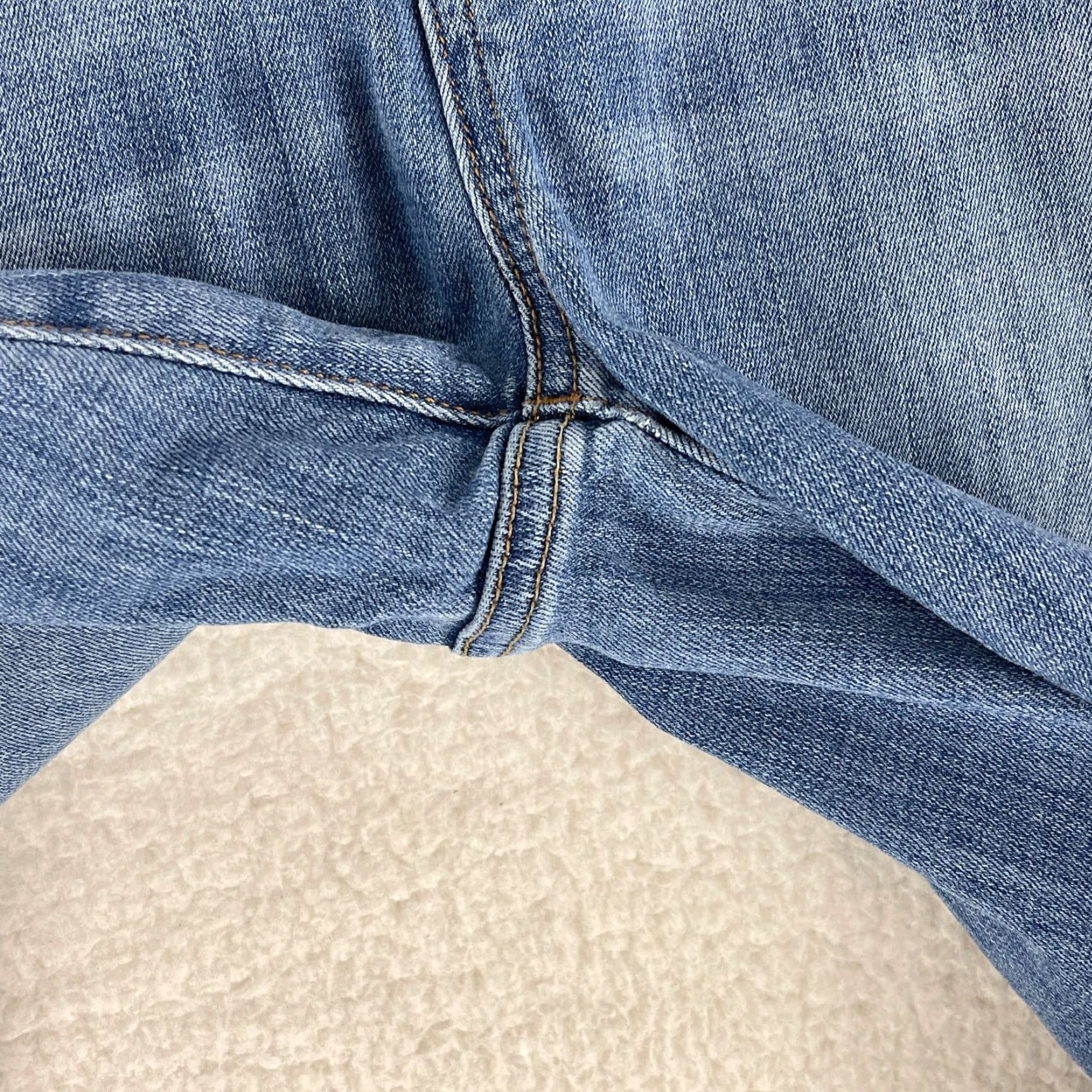 Madewell Madewell Jeans Womens Size 26 Pull On Straight Leg Blue Denim High-Rise Casual Jeans Size 26" / US 2 / IT 38 - 6 Thumbnail