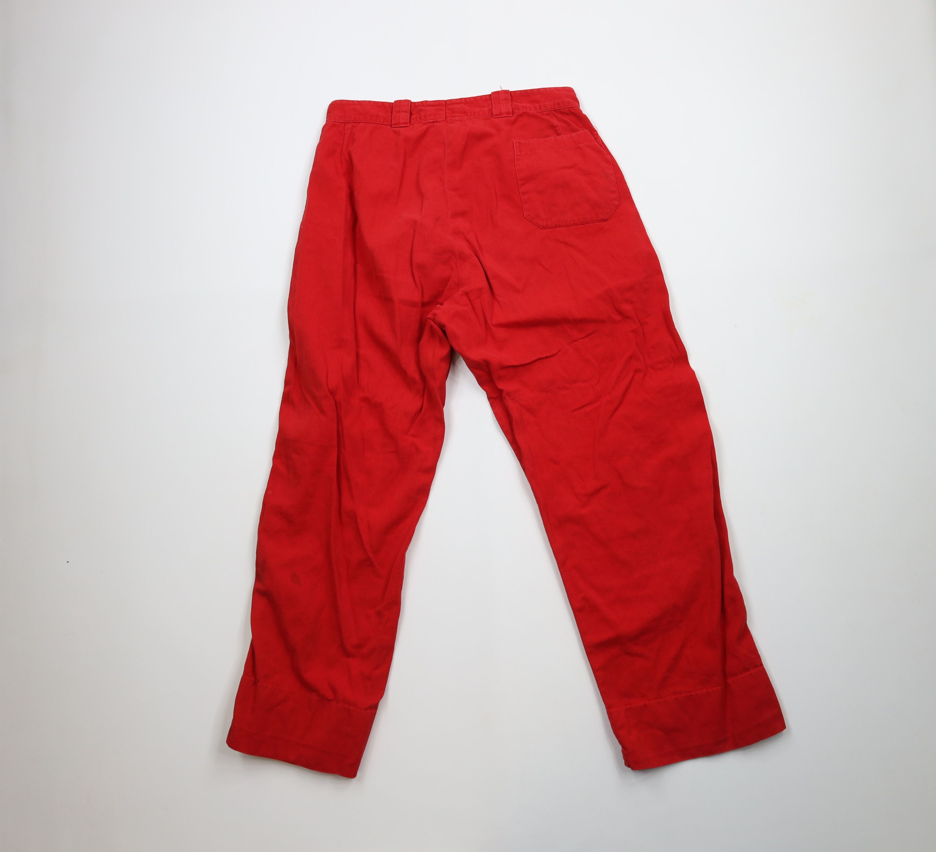 Vintage Vintage 50s Button Fly Wide Leg Baseball Uniform Pants USA Size US 32 / EU 48 - 11 Thumbnail