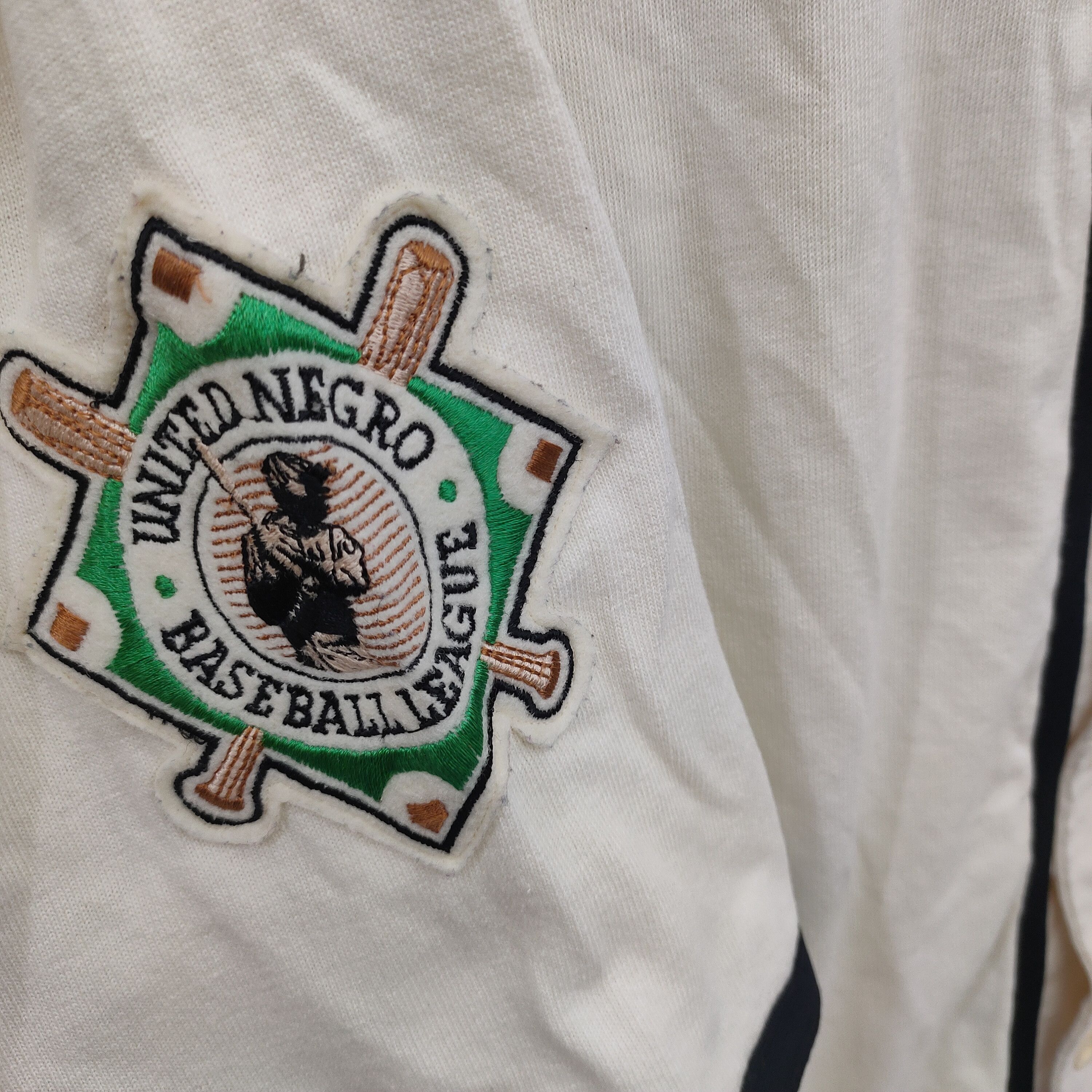 Authentic Negro Leagues × Starter New York Cubans Vintage 90s Starter Jersey Size US L / EU 52-54 / 3 - 5 Thumbnail