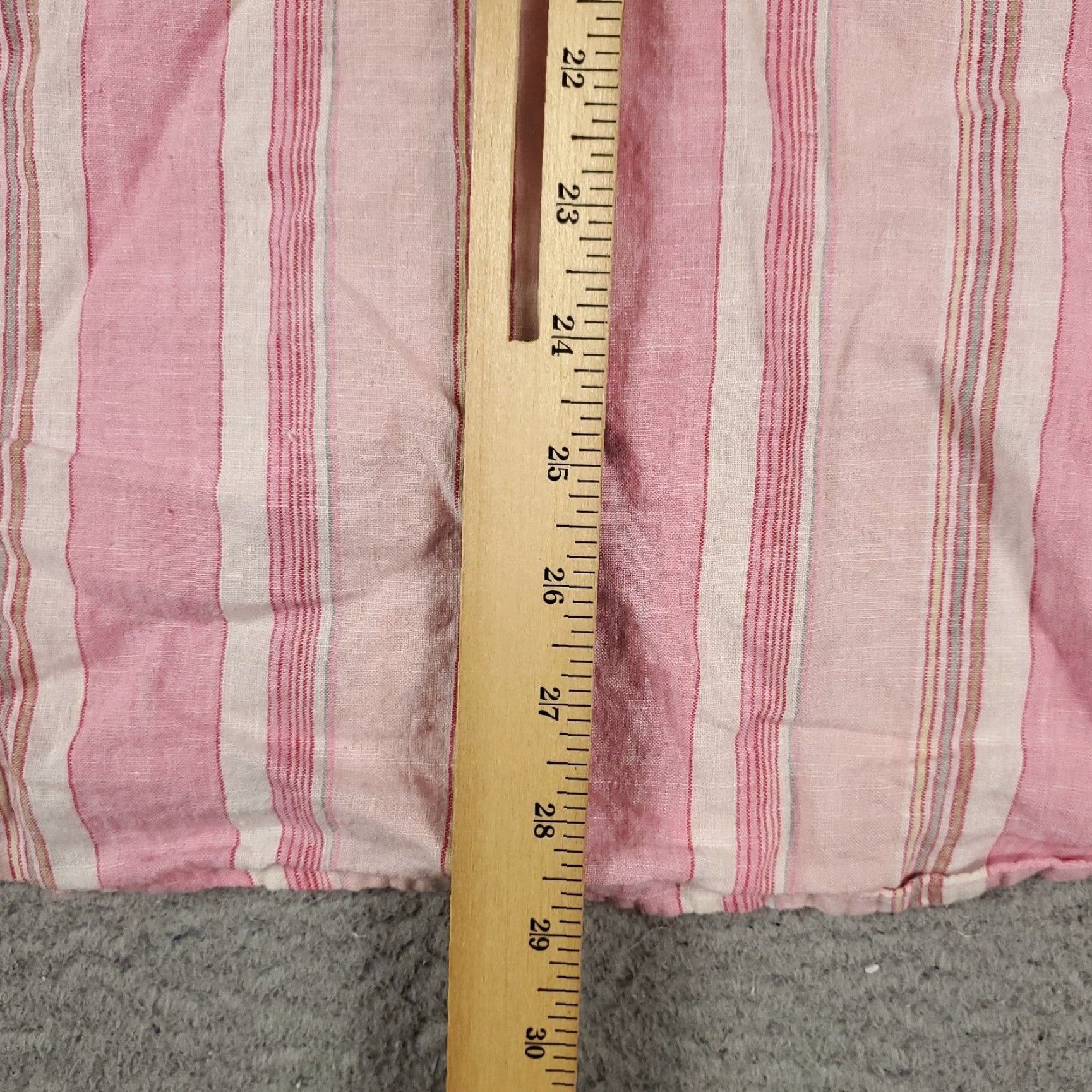 Tommy Bahama Tommy Bahama Button-Up Shirt Mens Large Pink Striped Linen Cotton Long Sleeve Tropical Size US L / EU 52-54 / 3 - 4 Thumbnail