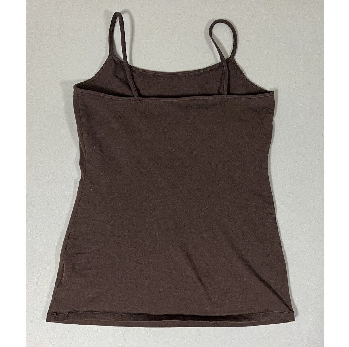 Express Express Brown Shelf-Bra Cami Camisole Tank Top Shirt Size M🤎 Size M / US 6-8 / IT 42-44 - 3 Thumbnail