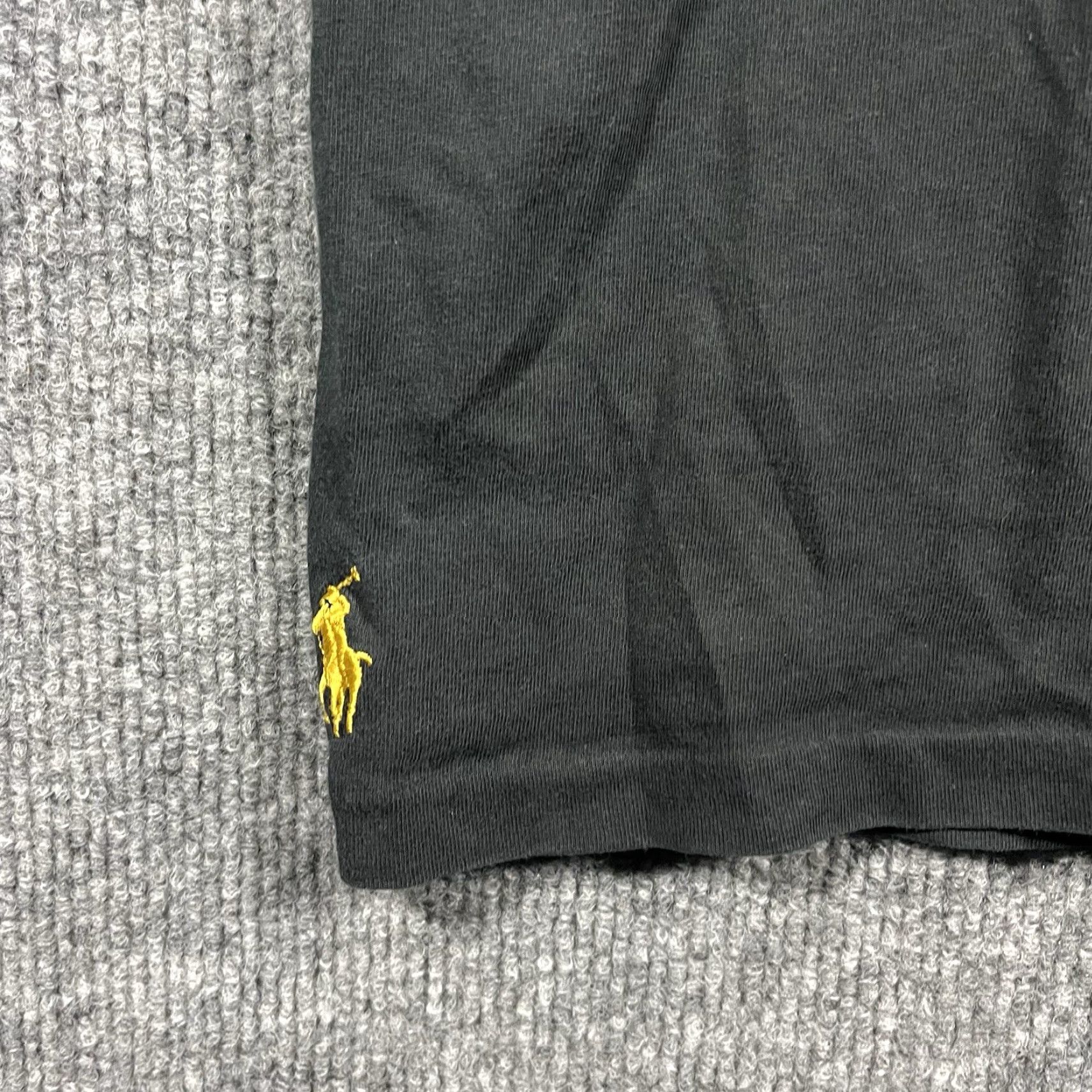Polo Ralph Lauren Polo Ralph Lauren Shirt Mens M Black Slim Custom Embroidered RL T-Shirt Short Sleeve Crew Neck Size US M / EU 48-50 / 2 - 3 Thumbnail