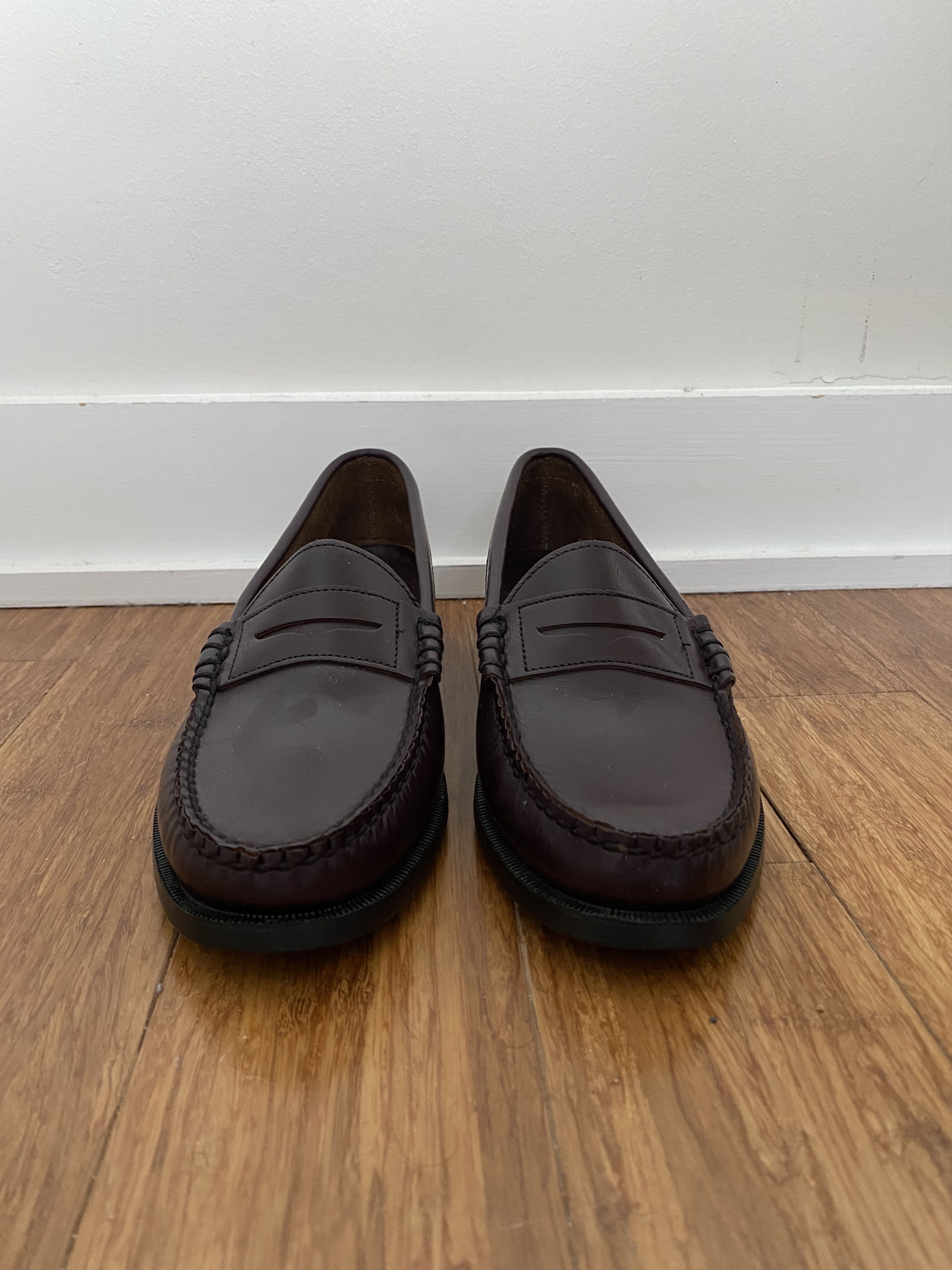 Sebago Sebago Women’s Penny Loafers Dark Burgundy Like New Size US 8 / IT 38 - 4 Thumbnail
