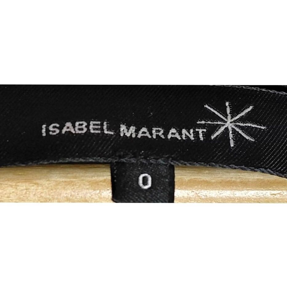 Isabel Marant Isabel Marant Embroidered Cotton Top Black Long Sleeve Knit Women Size 0 Size XS / US 0-2 / IT 36-38 - 5 Thumbnail
