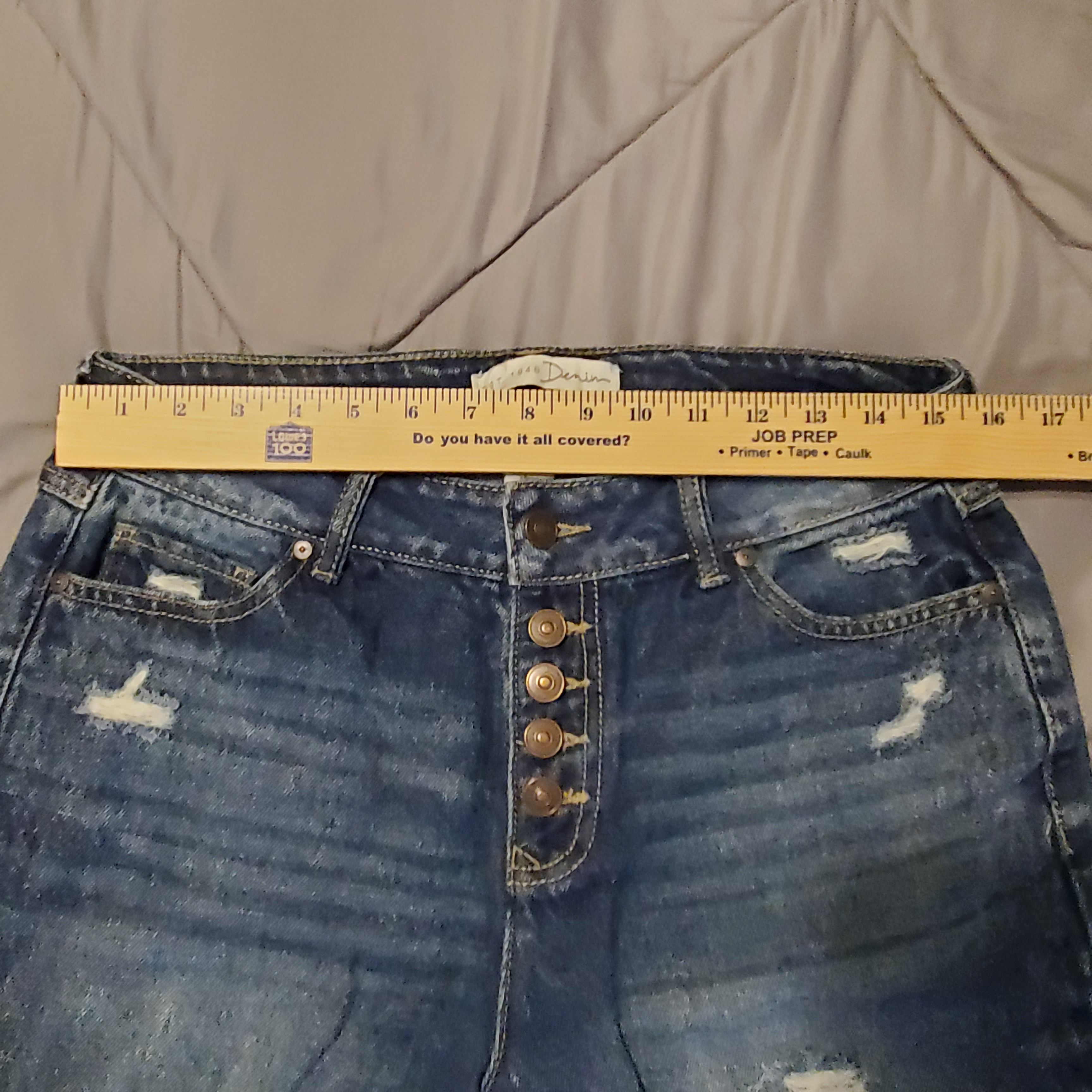 Other Distressed Ankle Blue Jeans from Cato SZ:8 Size 30" / US 8 / IT 44 - 3 Thumbnail