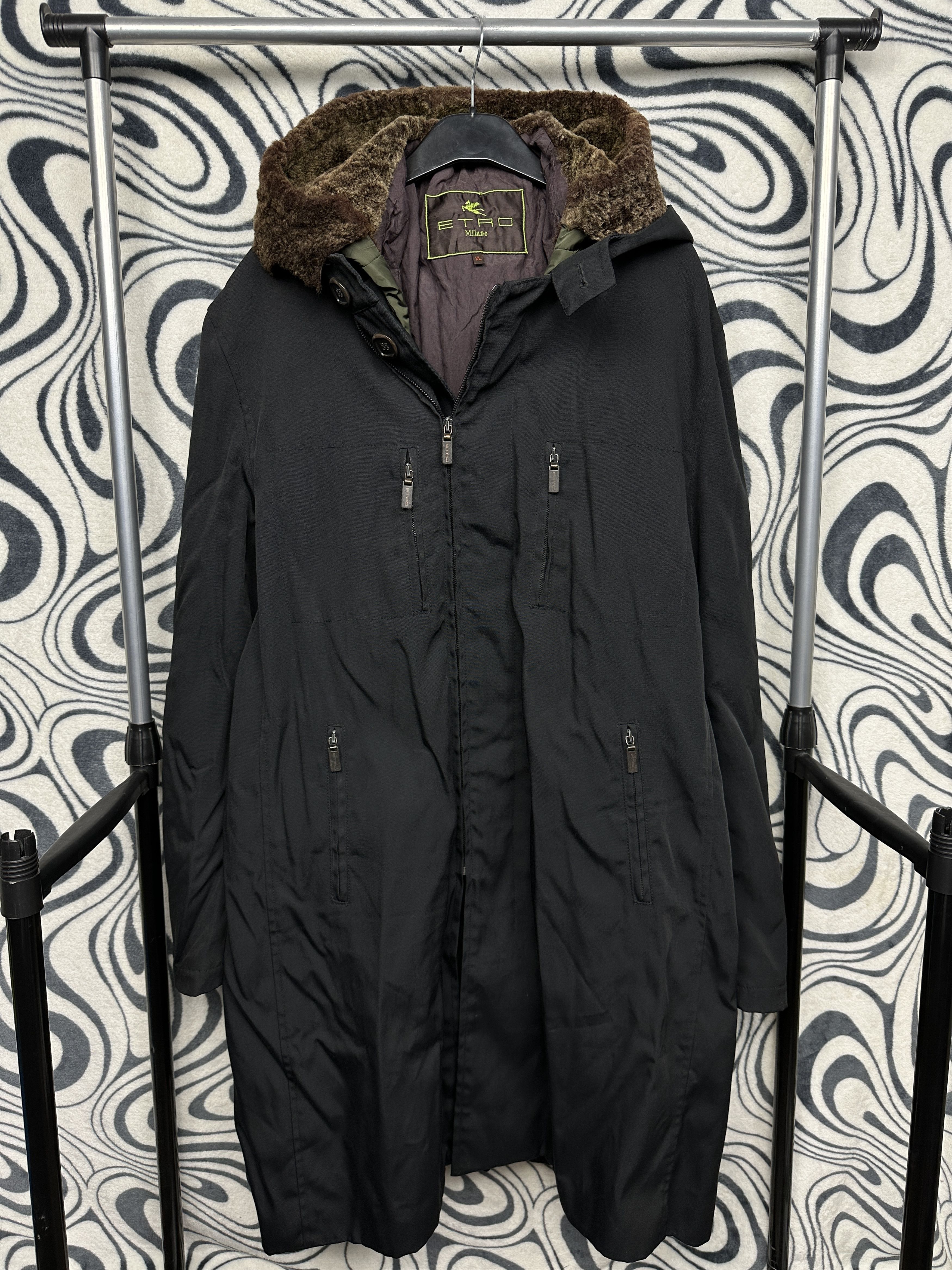Etro Etro Milano Mens Coat Jacket With a Warm Lining Size US XL / EU 56 / 4 - 1 Thumbnail