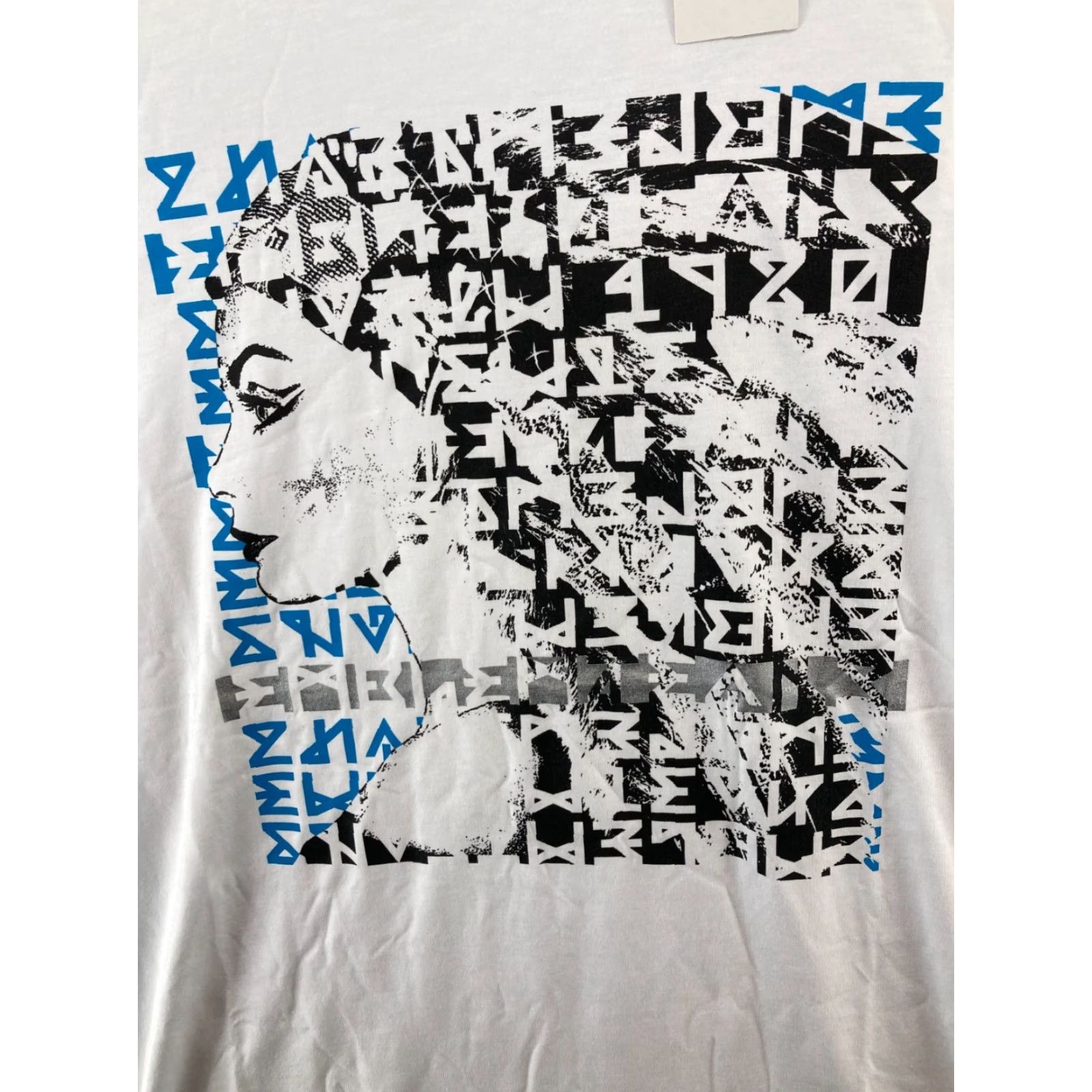 Vintage Nike Shirt Mens 2XL White Graphic Print Run es Size XXL / US 16-18 / IT 52-54 - 2 Thumbnail