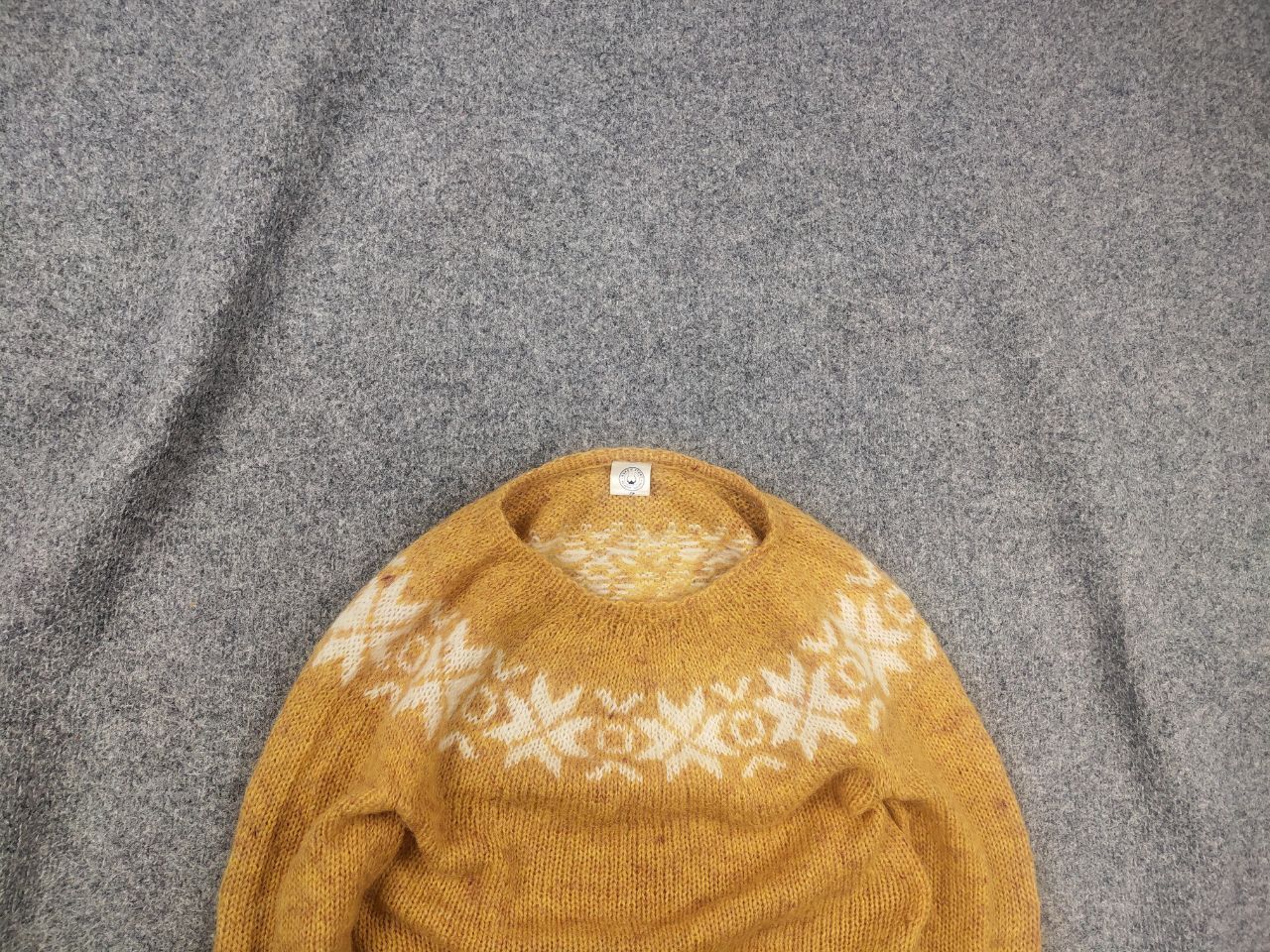Dale Of Norway Nordic Store reykjavík iceland Hand Knitted Wool Sweater Size L / US 10 / IT 46 - 1 Thumbnail