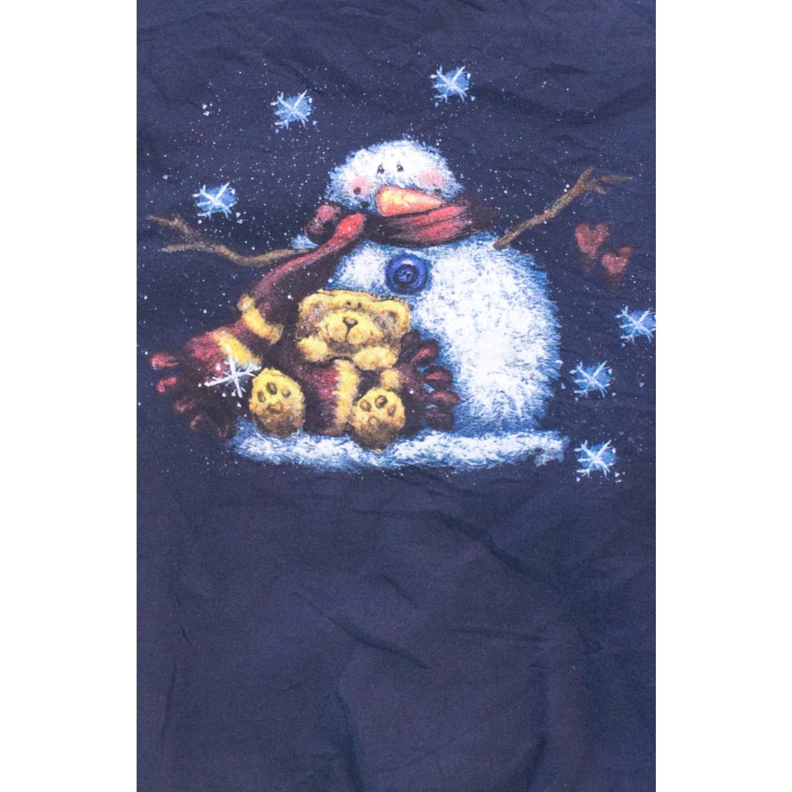 Vintage VINTAGE Blue Ugly Christmas Sweatshirt Large Regular Cotton / Polyester Christmas Snowmen 1990s Mens Womens XXL Boys Girls Unknown Brand Size L / US 10 / IT 46 - 2 Thumbnail