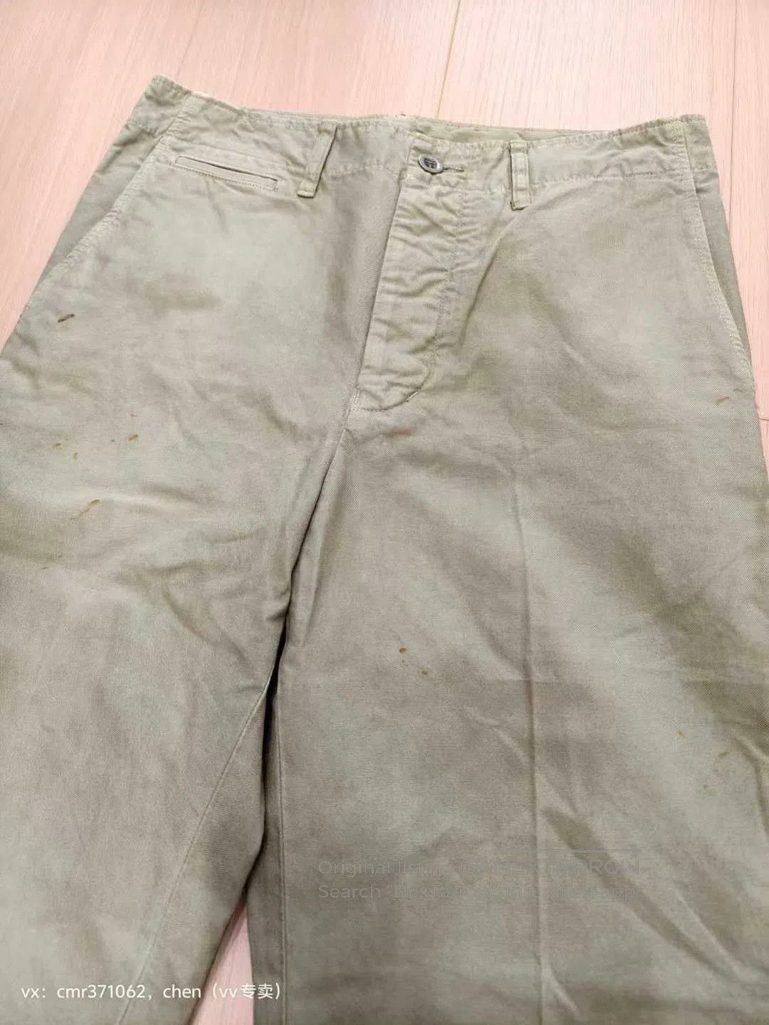 Visvim Visvim 22AW Field Chino Pants Dmgd. Size US 26 / EU 42 - 2 Thumbnail
