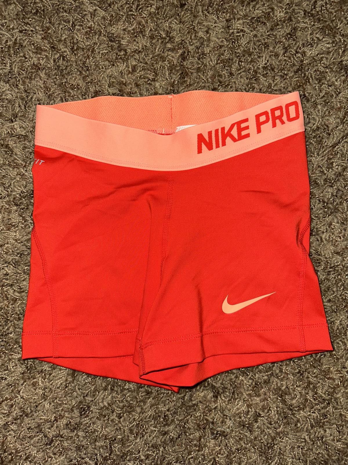 Nike Nike Women's Dri-Fit Pro 3 Big Dot Training Shorts Size 26" / US 2 / IT 38 - 1 Thumbnail