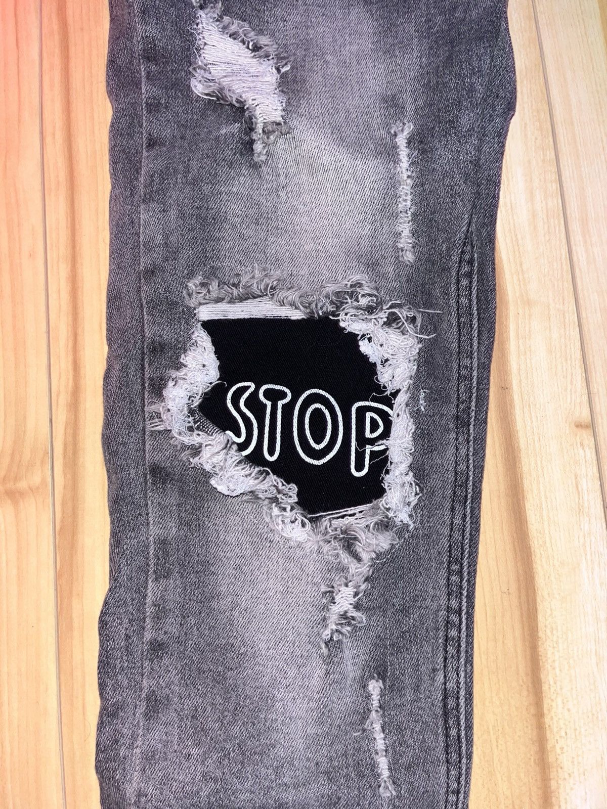 Shein Mens ripped skinny jeans in size 33x33 Size US 33 - 4 Thumbnail