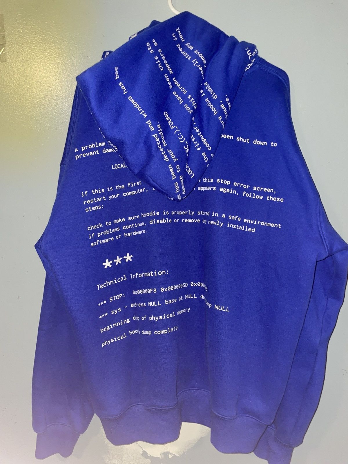 Other Lilonesock error hoodie Size US XL / EU 56 / 4 - 1 Thumbnail
