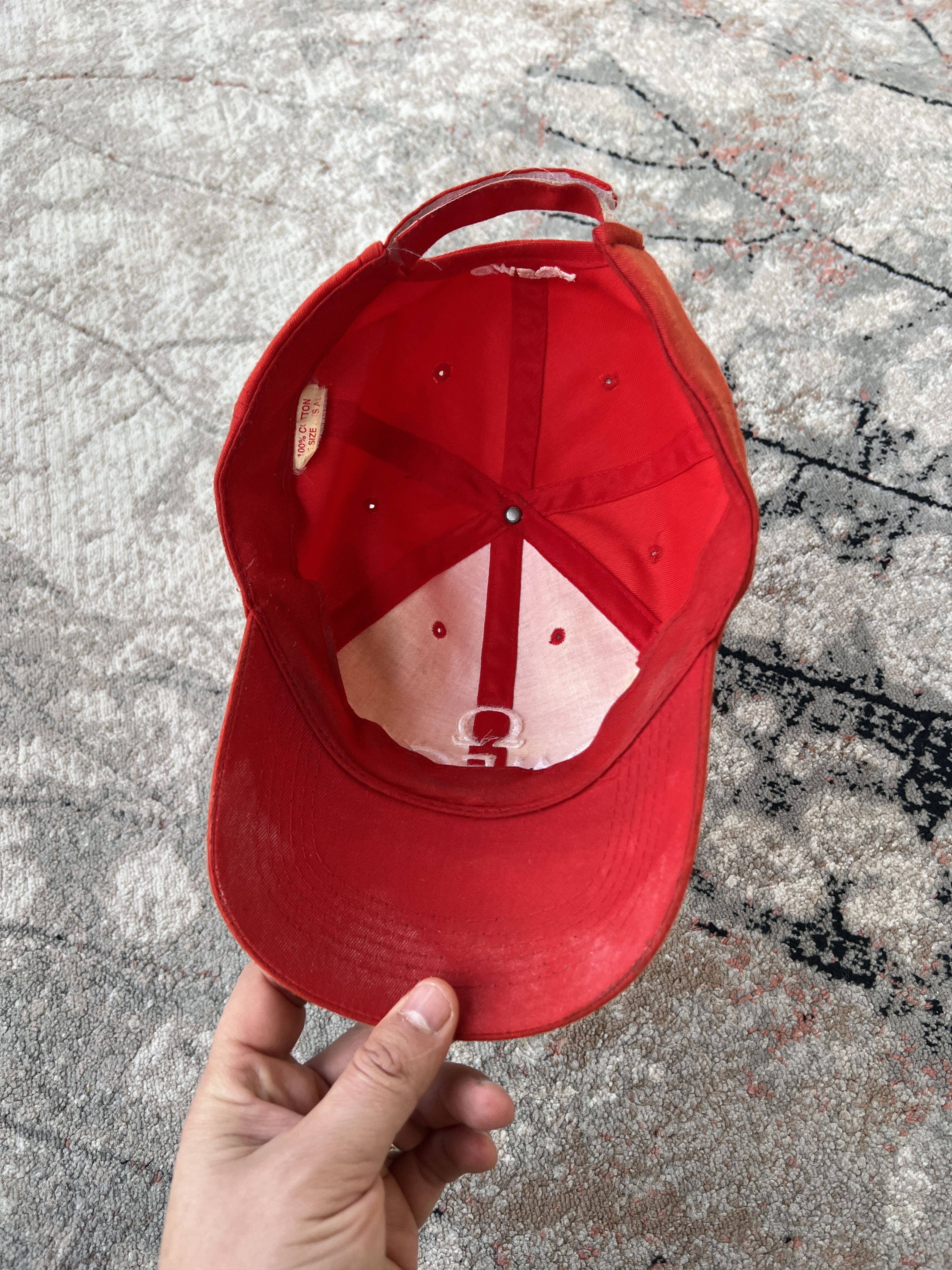 Omega Omega Vintage Cap Size ONE SIZE - 3 Thumbnail