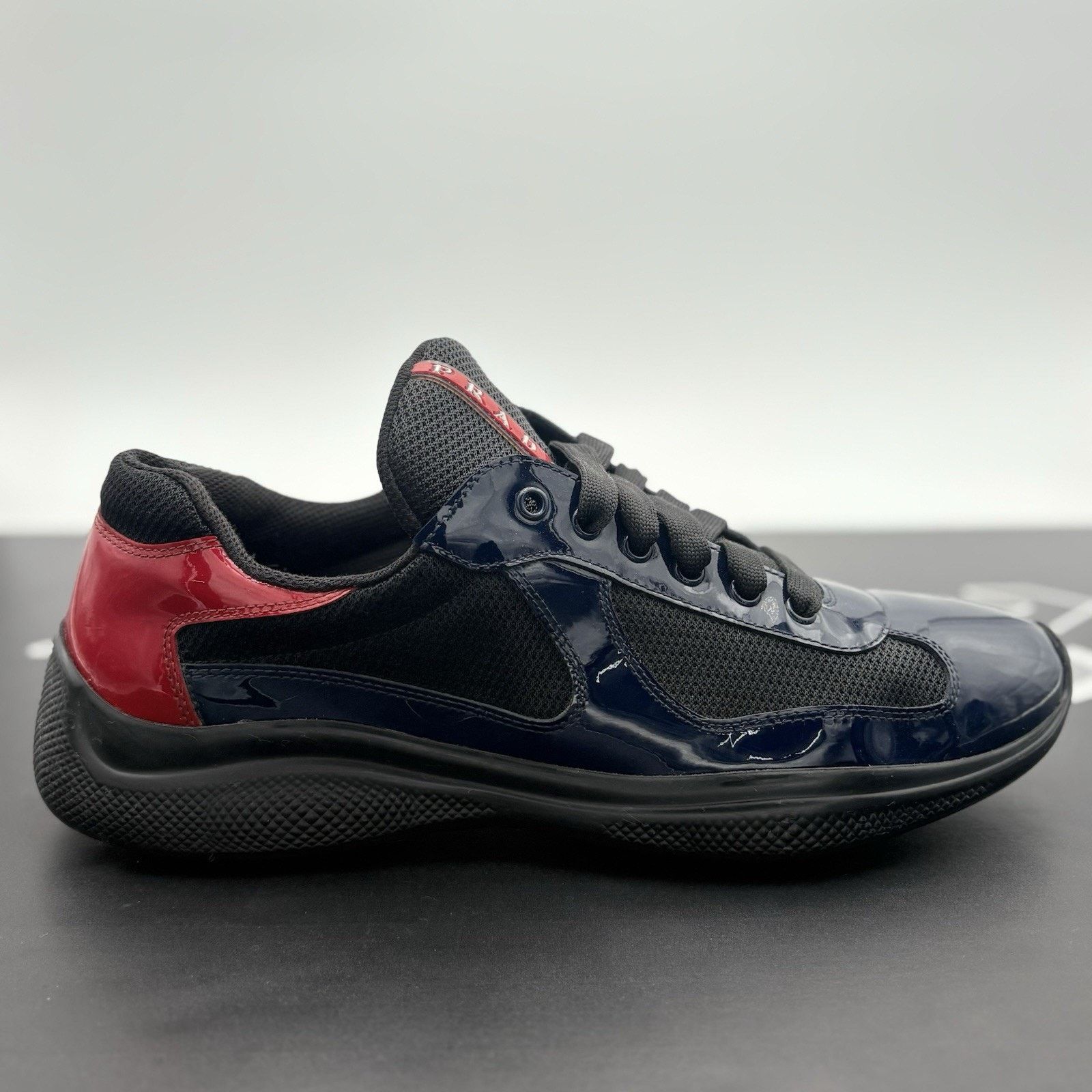 Prada Prada Americas Cup ' Navy Red ' | GREAT CONDITION! Size US 11 / EU 44 - 2 Thumbnail