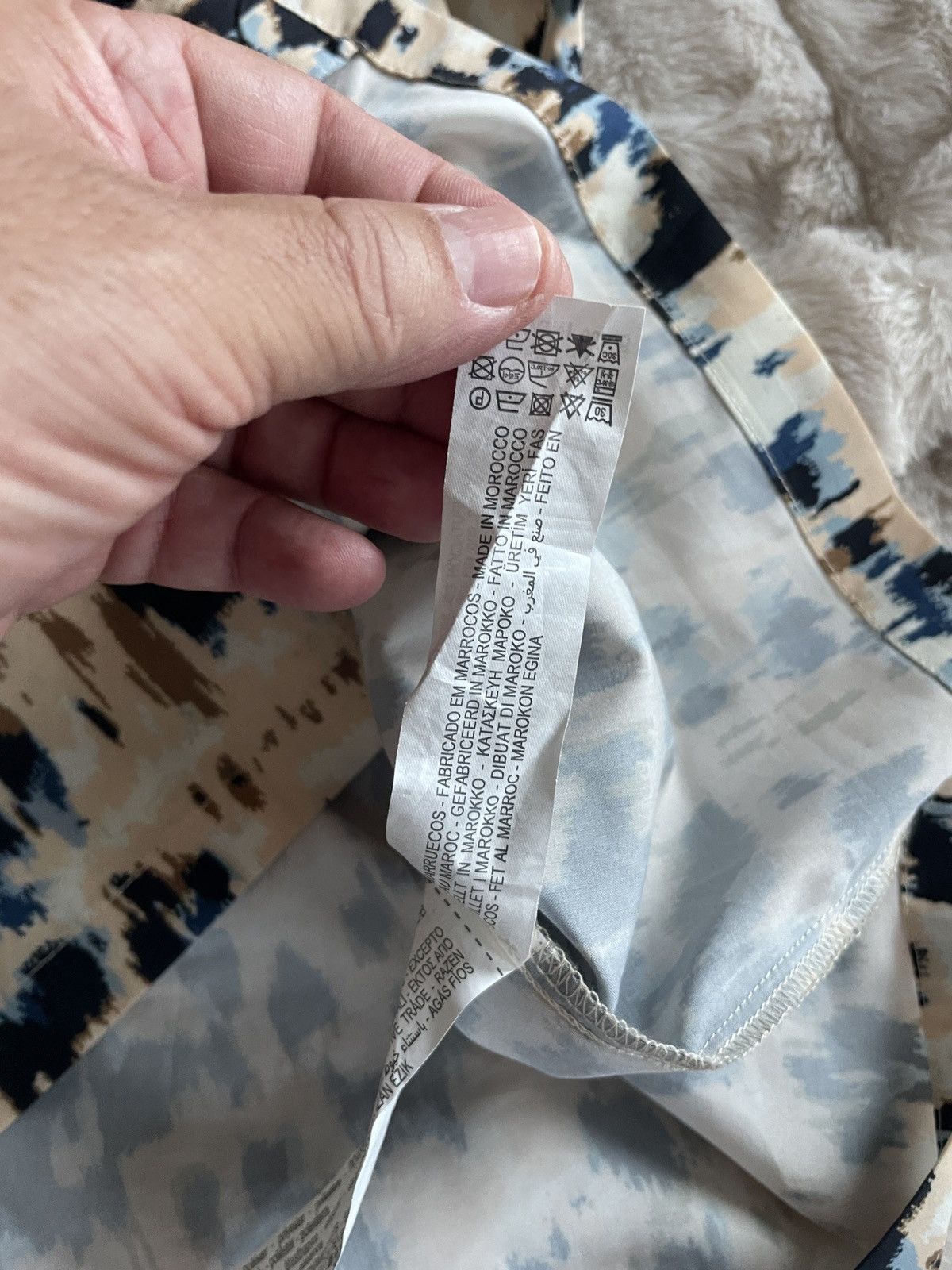Rhude × Zara Patterned 1 Pocket SS button front shirt Size US S / EU 44-46 / 1 - 10 Thumbnail